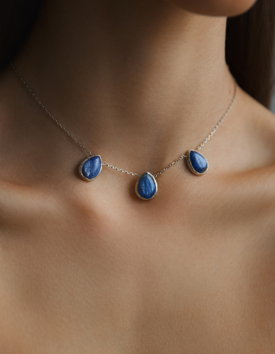 Подвеска с кианитом