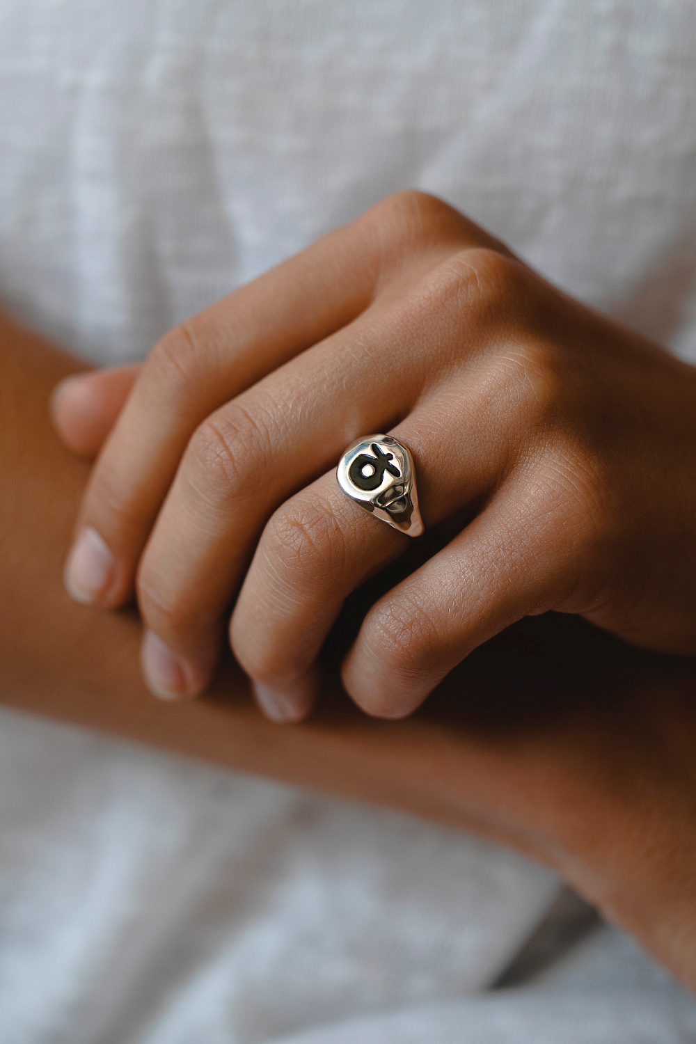 Кольцо-печатка Joy