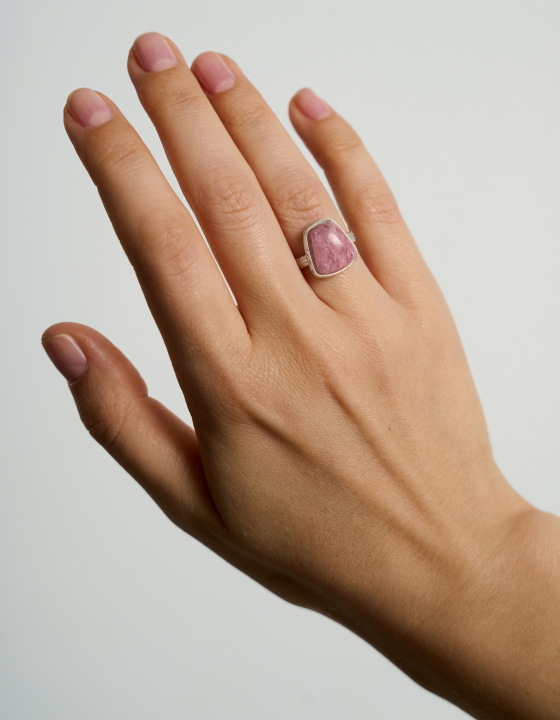 Кольцо с турмалином