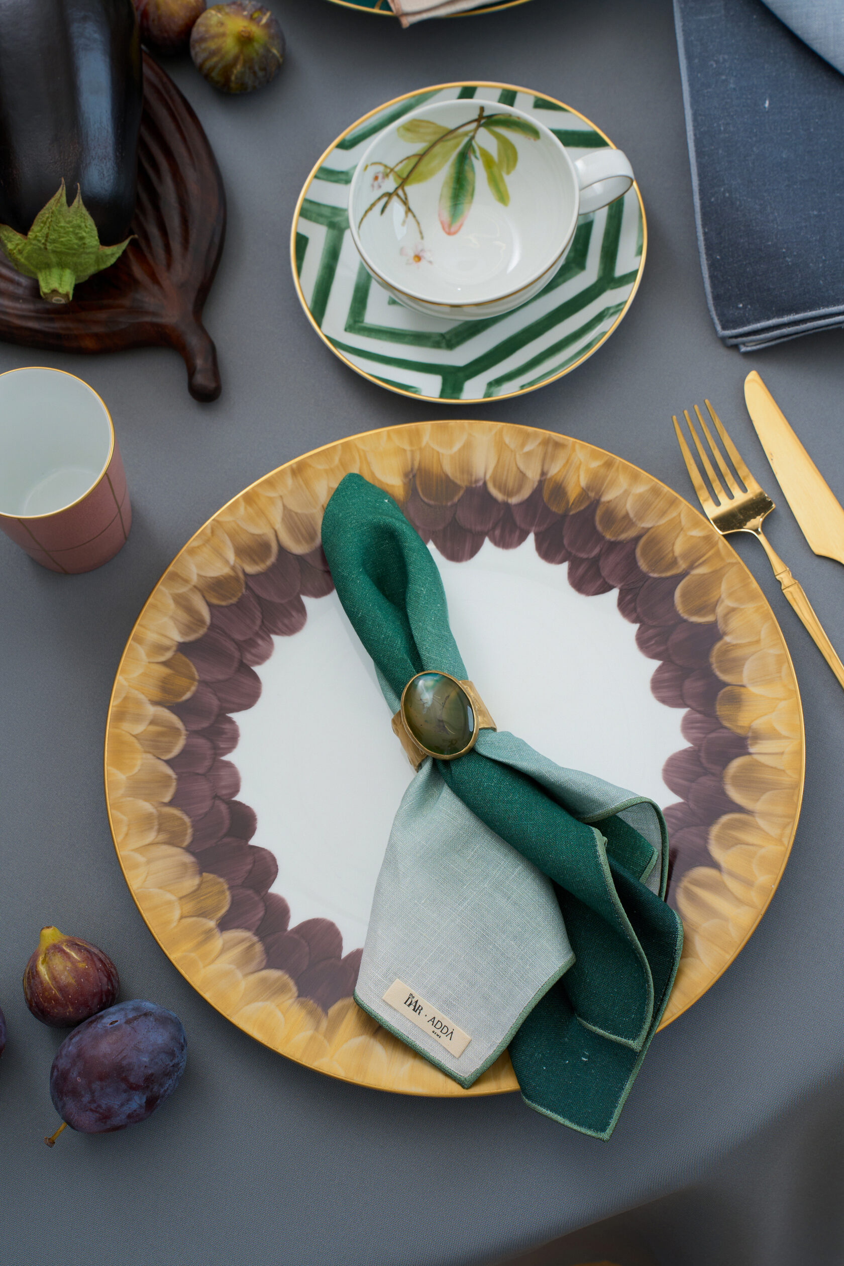 Набор из салфетки и кольца ADDA gems x The Dar Store