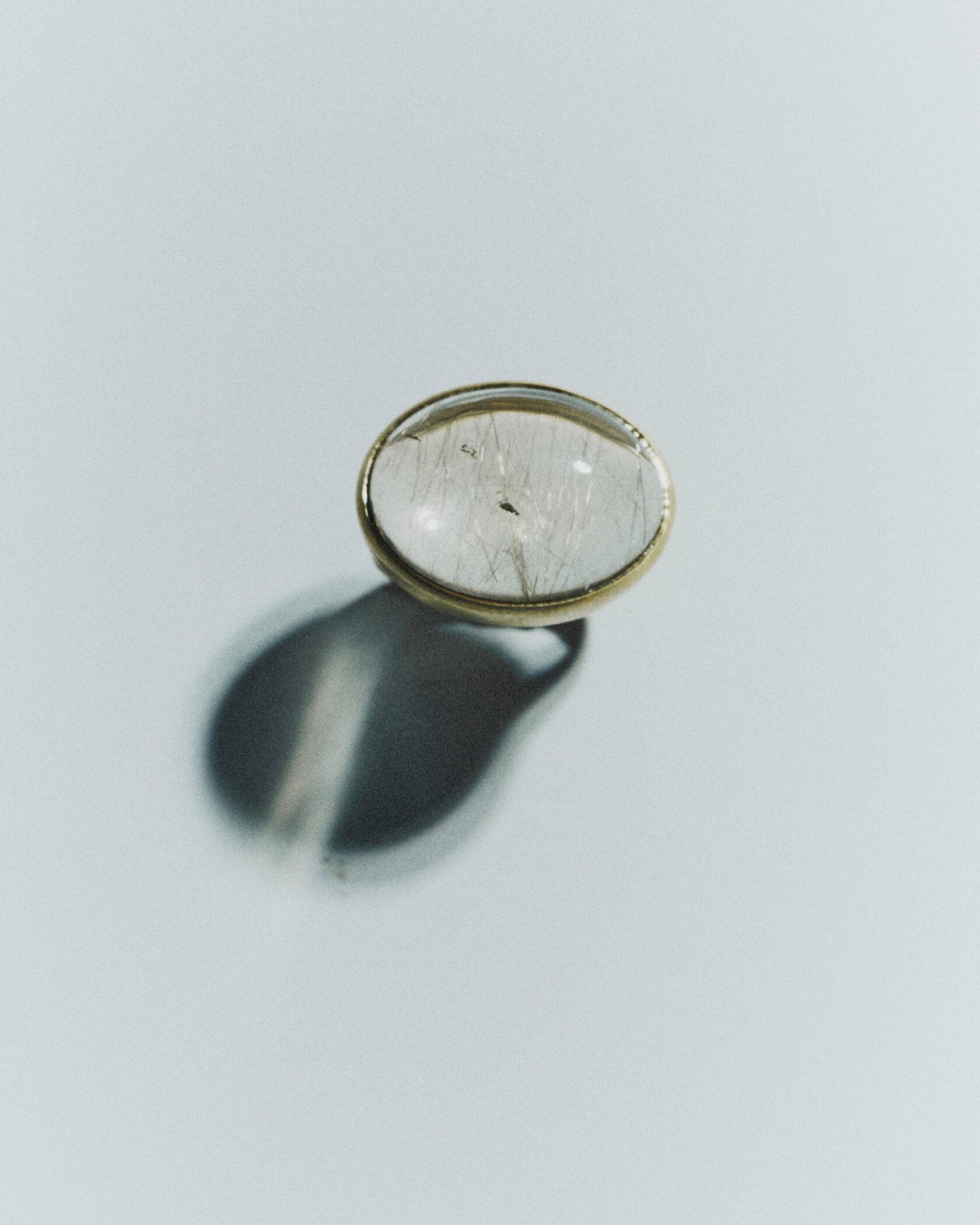 Кольцо Силы с рутиловым кварцем