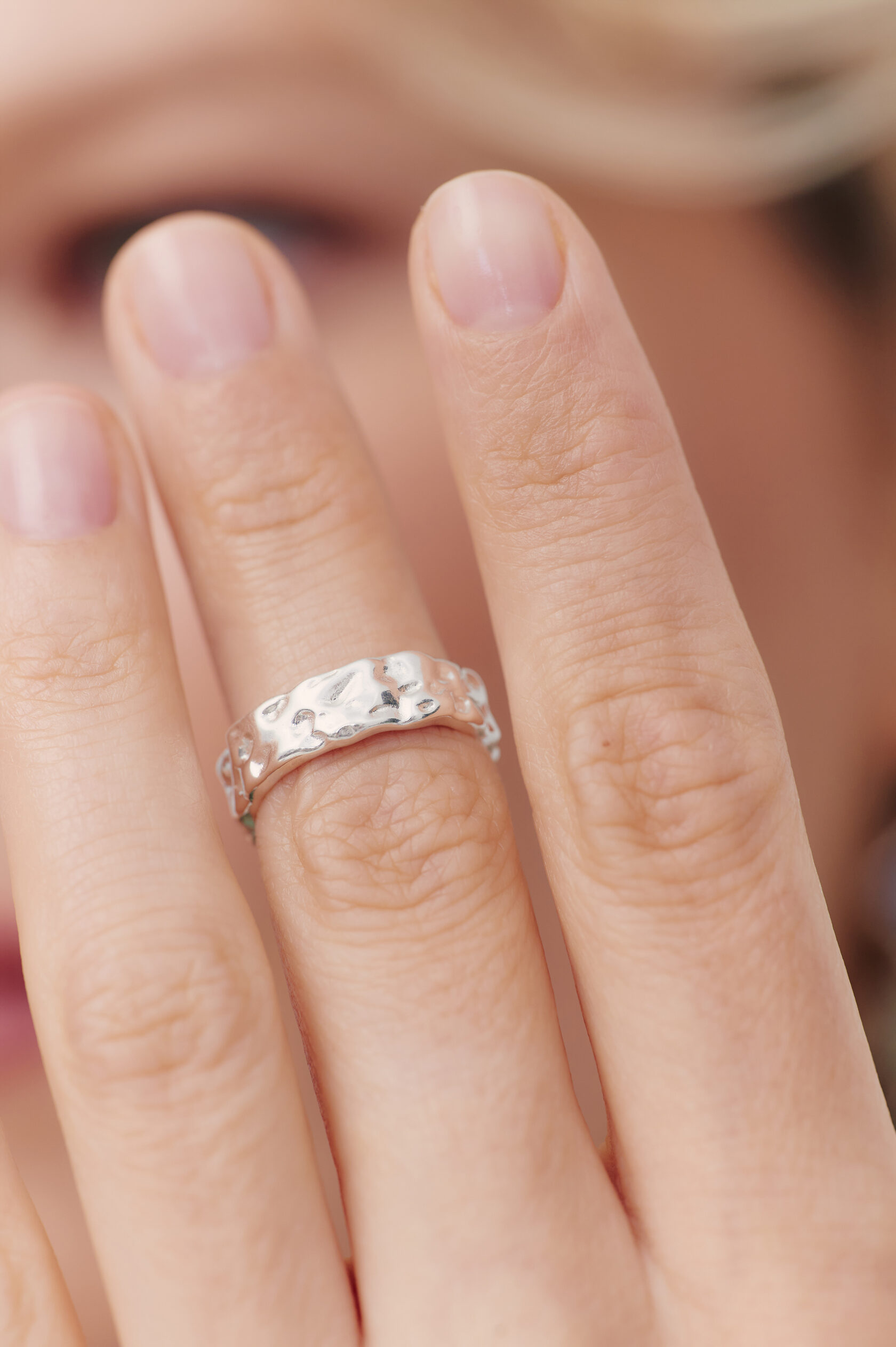 Кольцо Дуо широкое