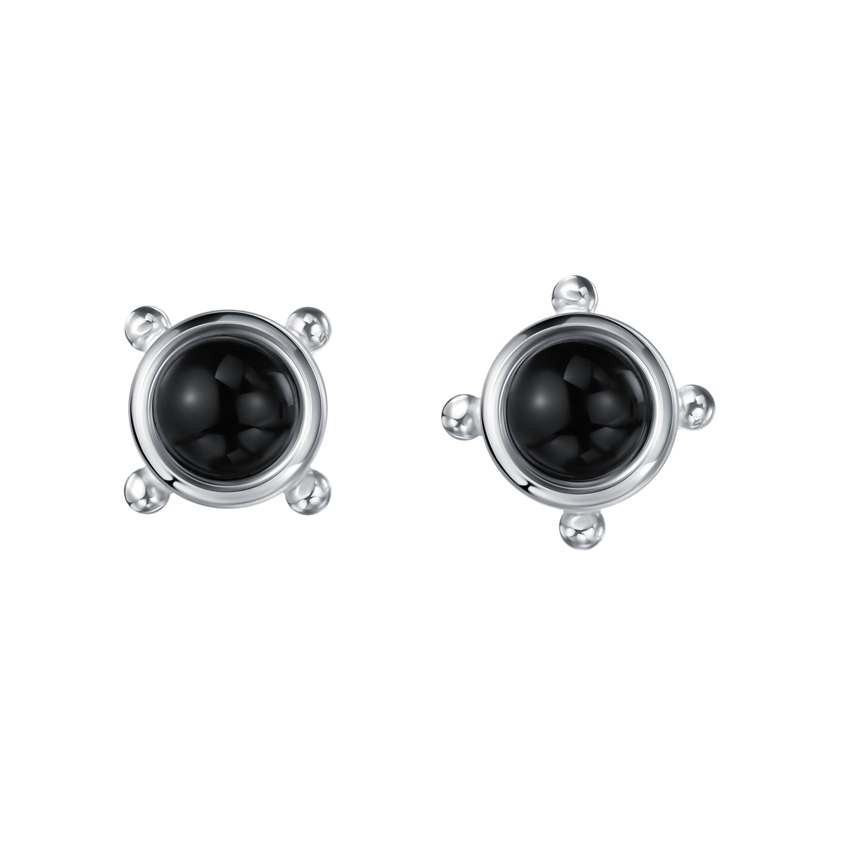 Пусеты с агатом Пусеты с агатом