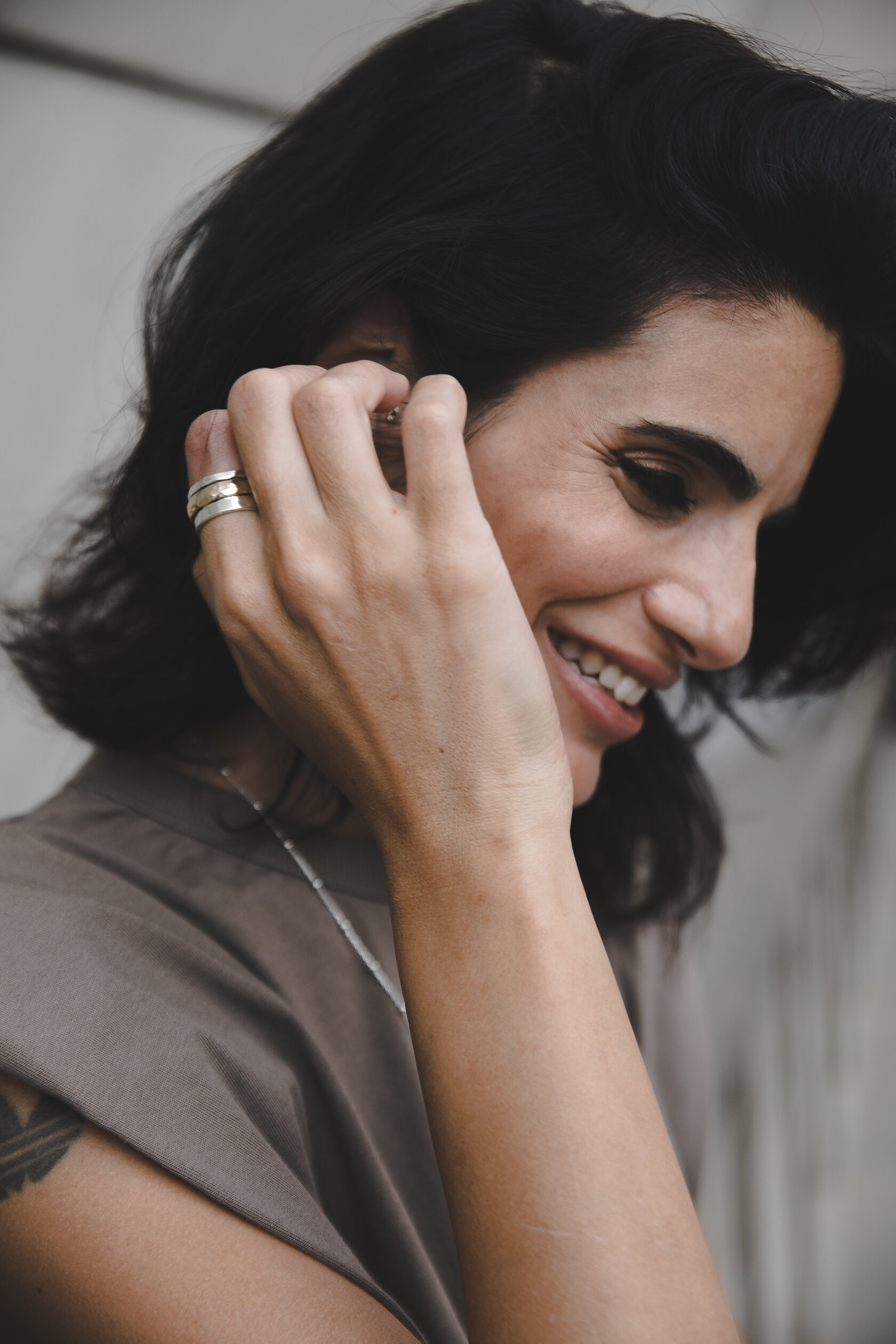 Кольцо-спинер минимализм