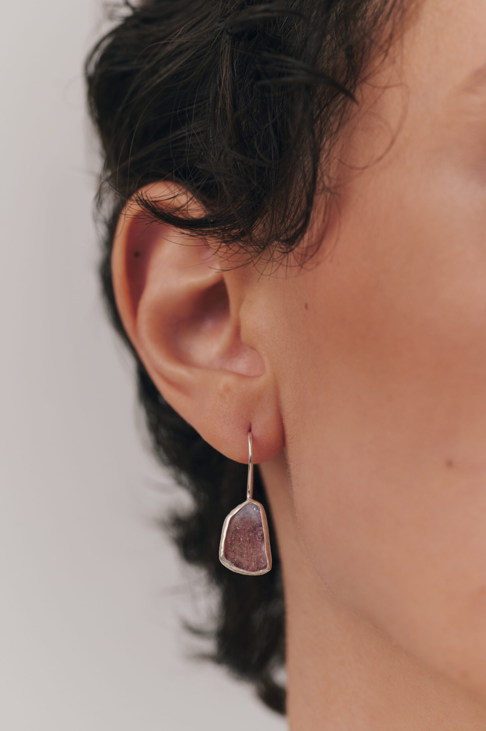 Серьги с турмалином