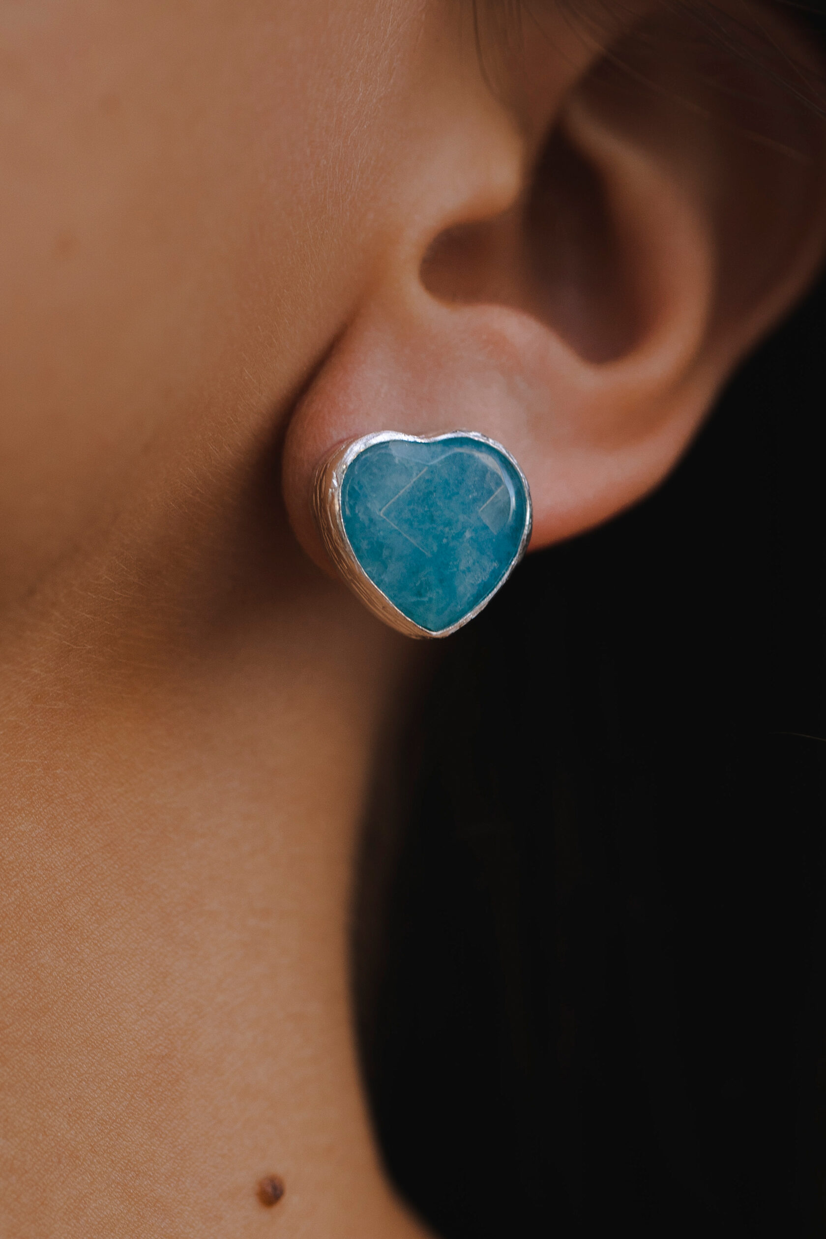 Пусеты Сердце Океана