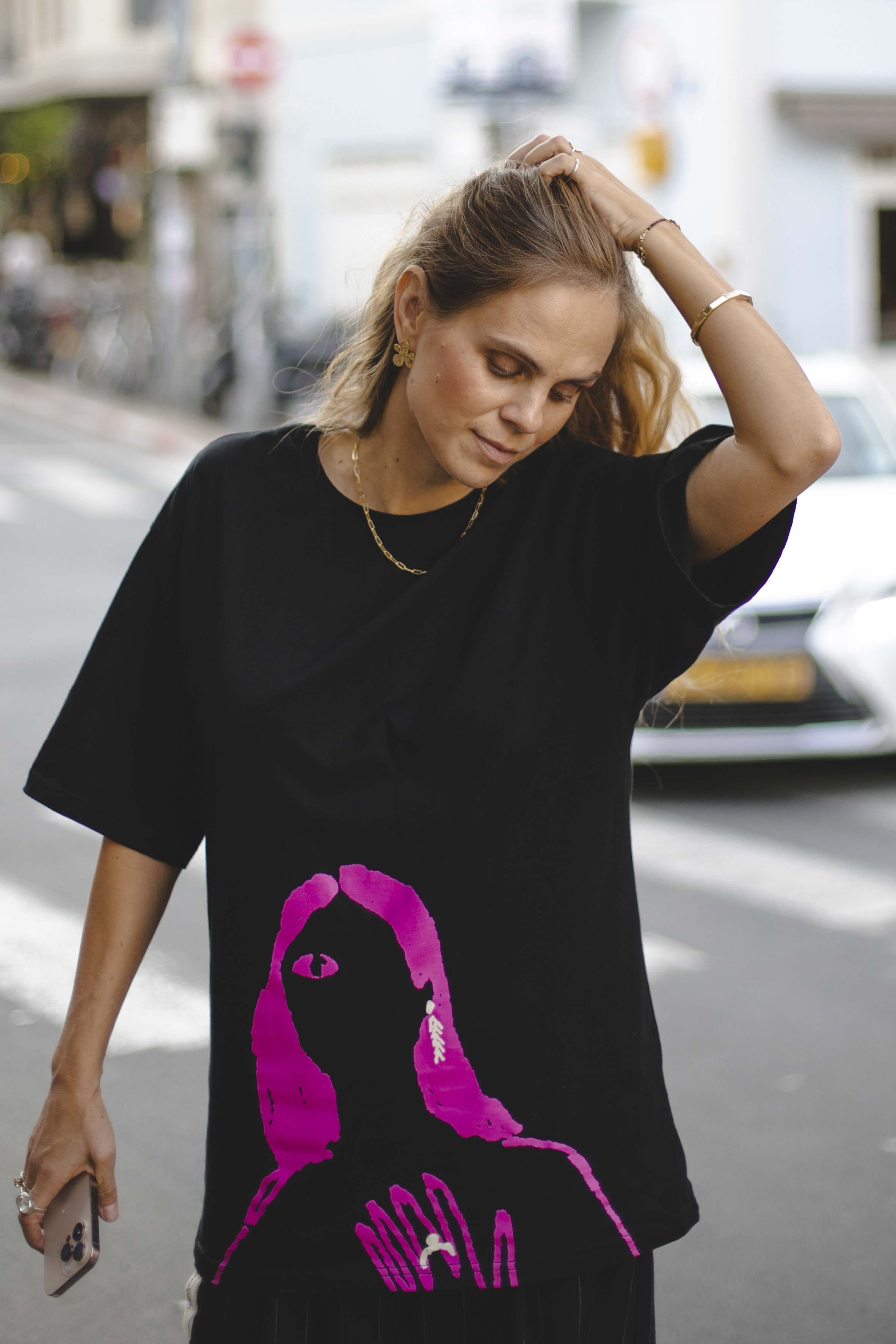 Футболка EVE&ESTHER x LIBERMAN черная