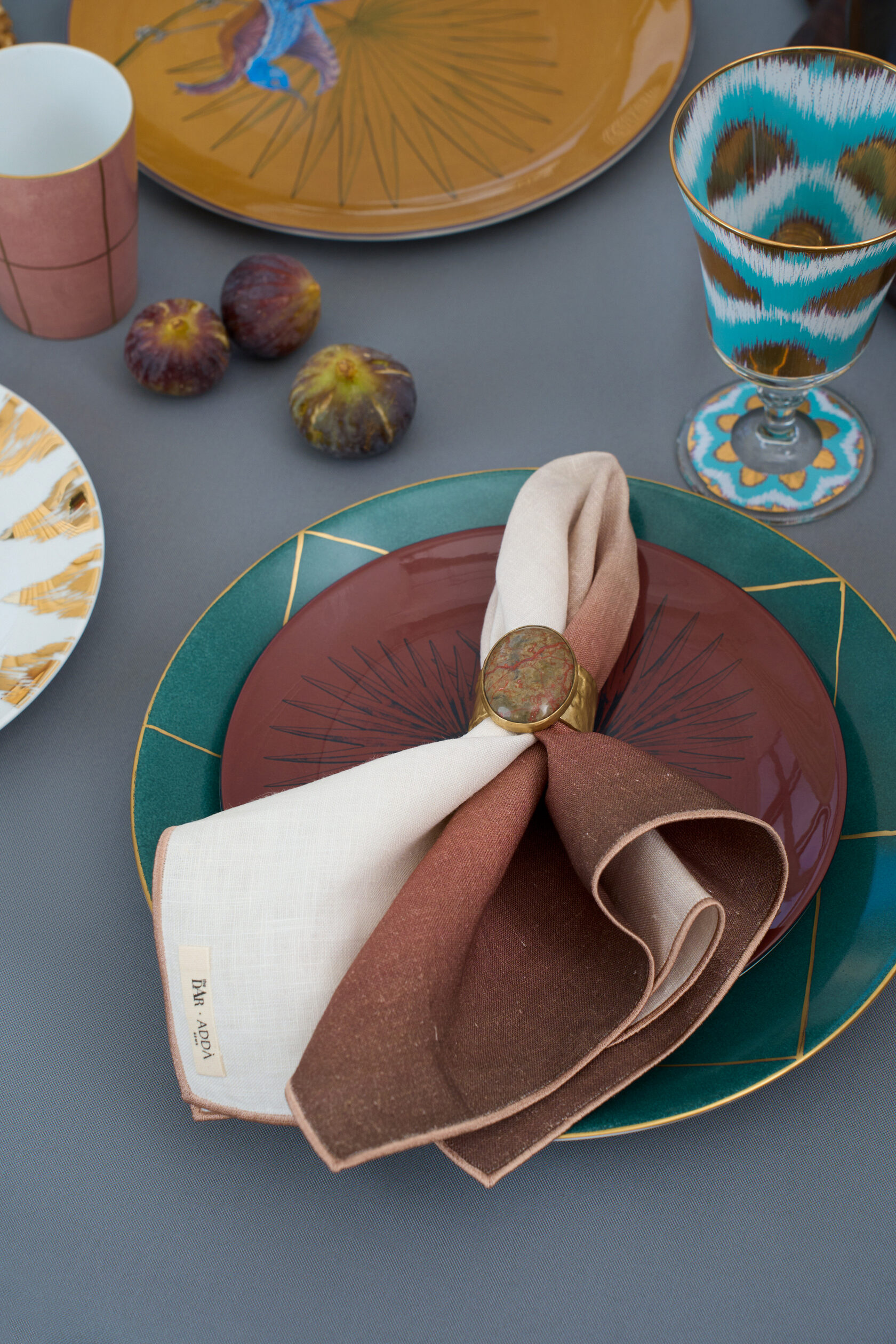 Набор из салфетки и кольца ADDA gems x The Dar Store