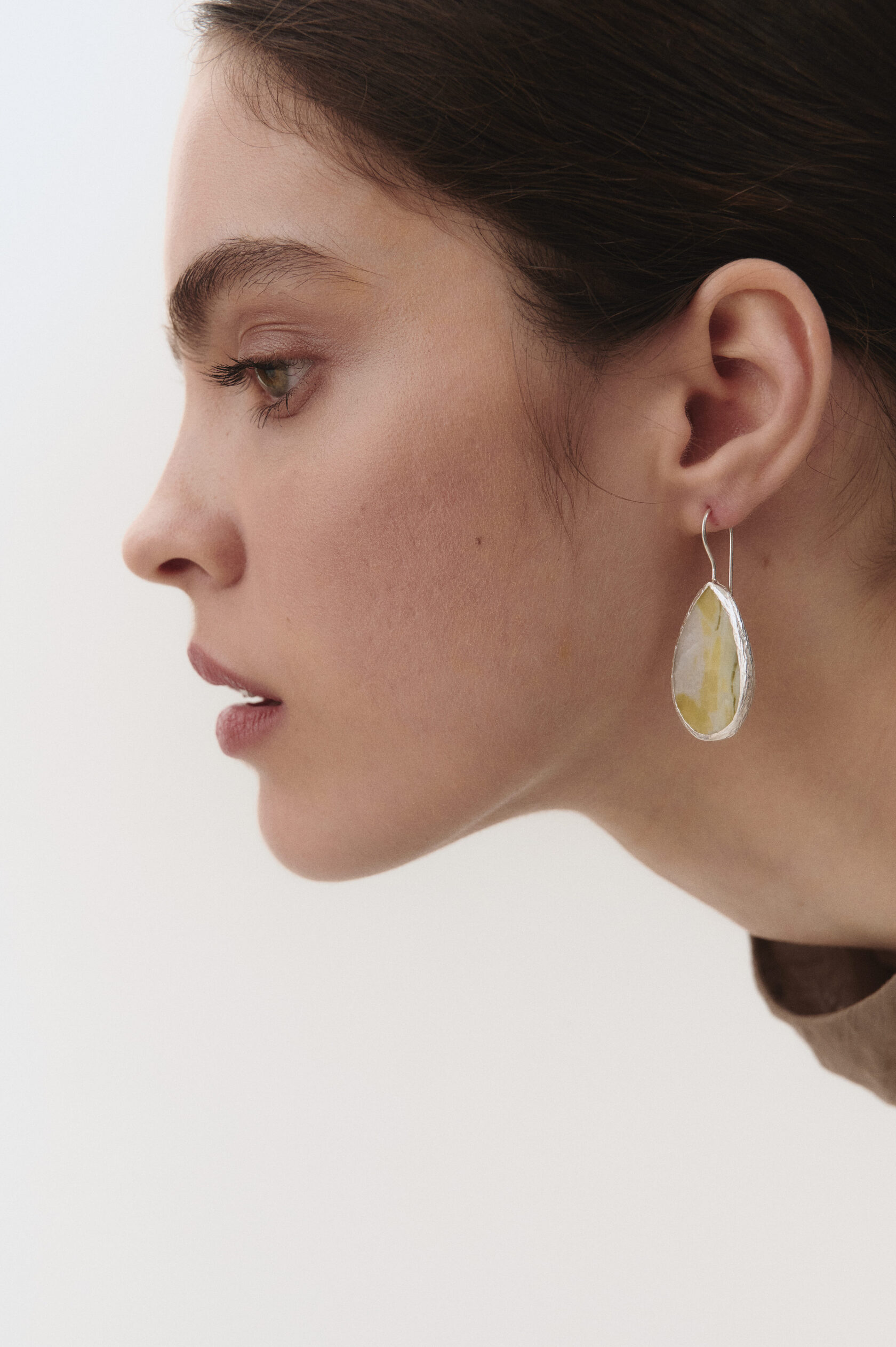 Серьги с офитом