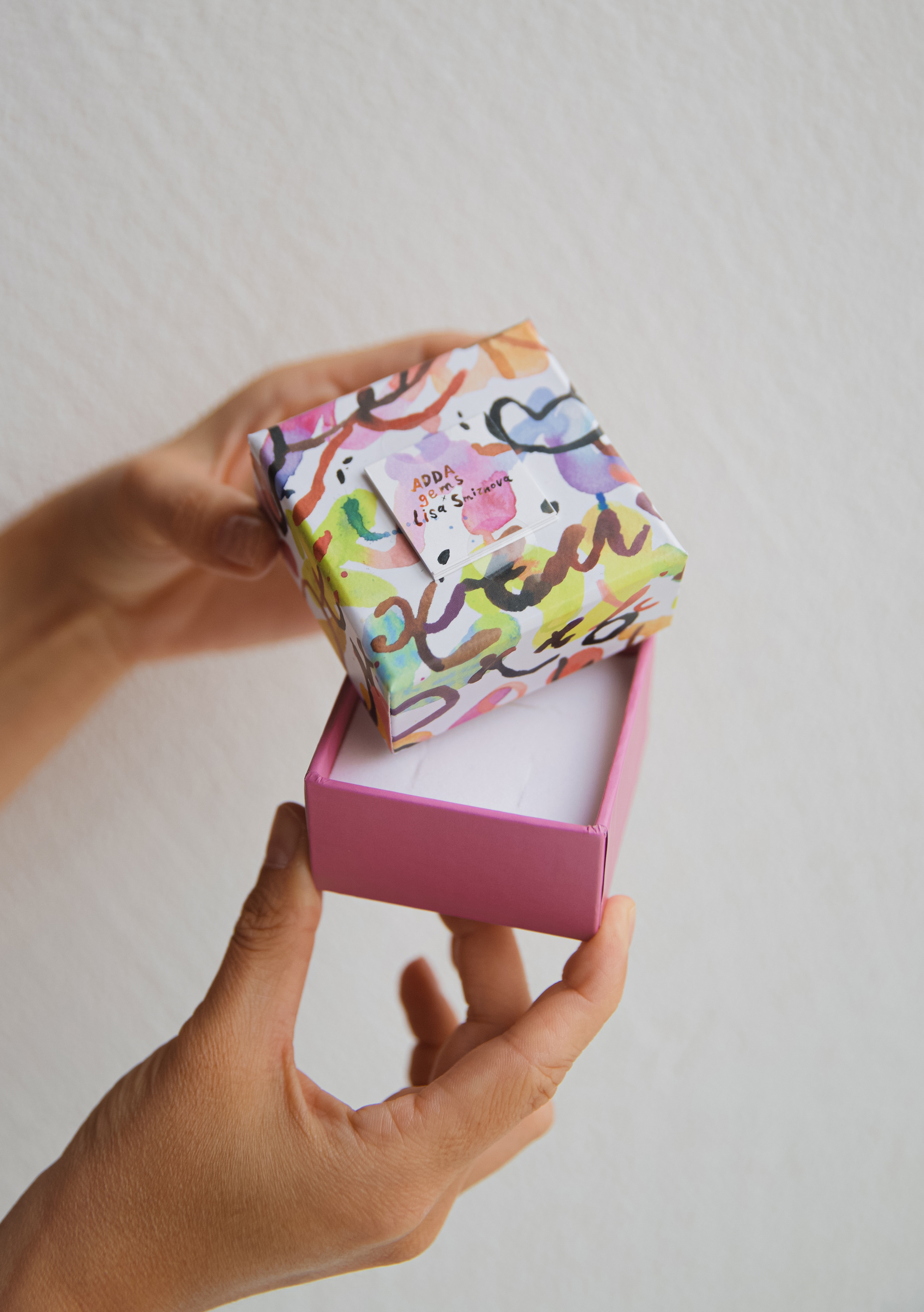 Коробка квадратная ADDA gems x Lisa Smirnova