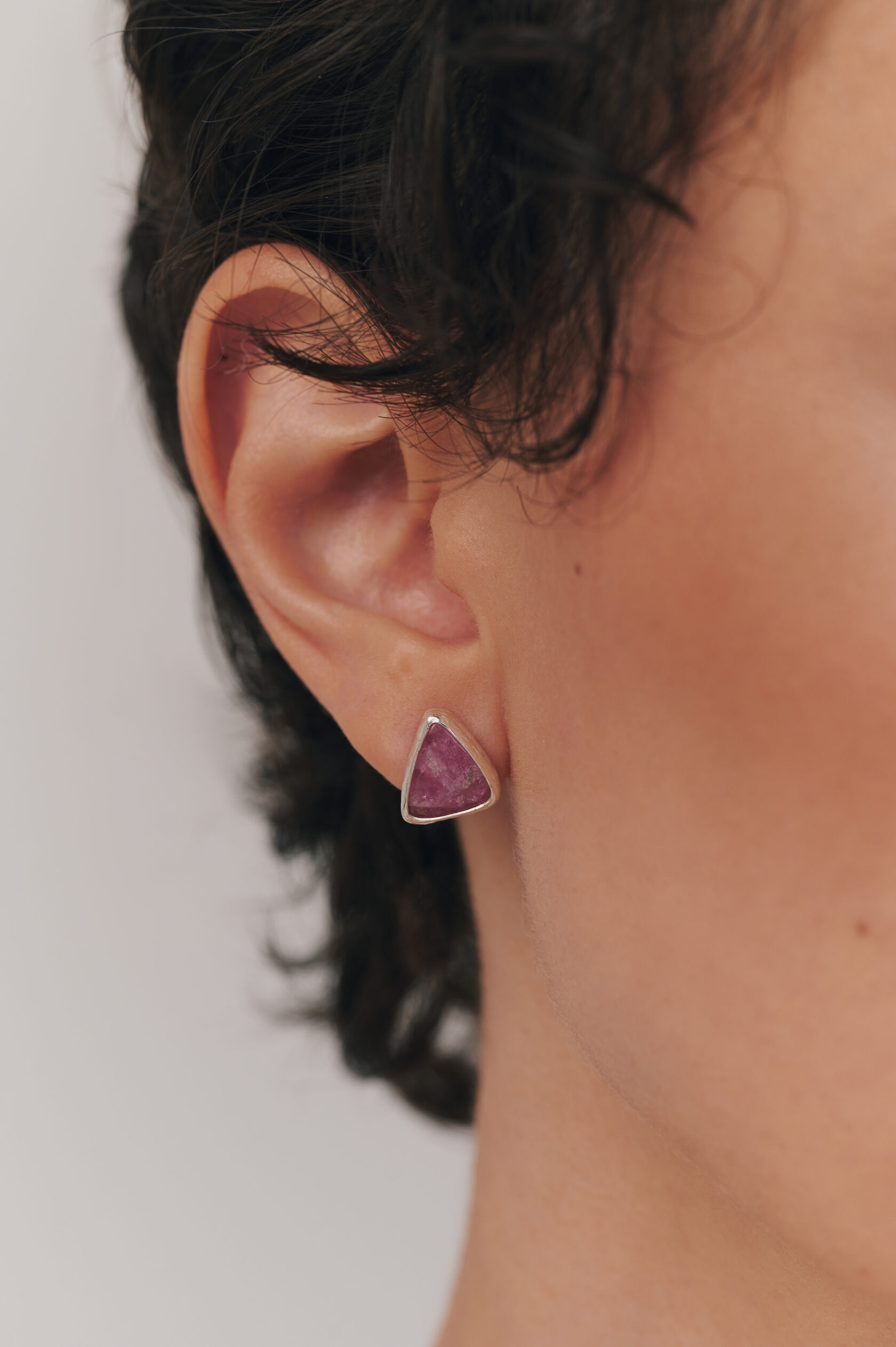 Серьги с турмалином