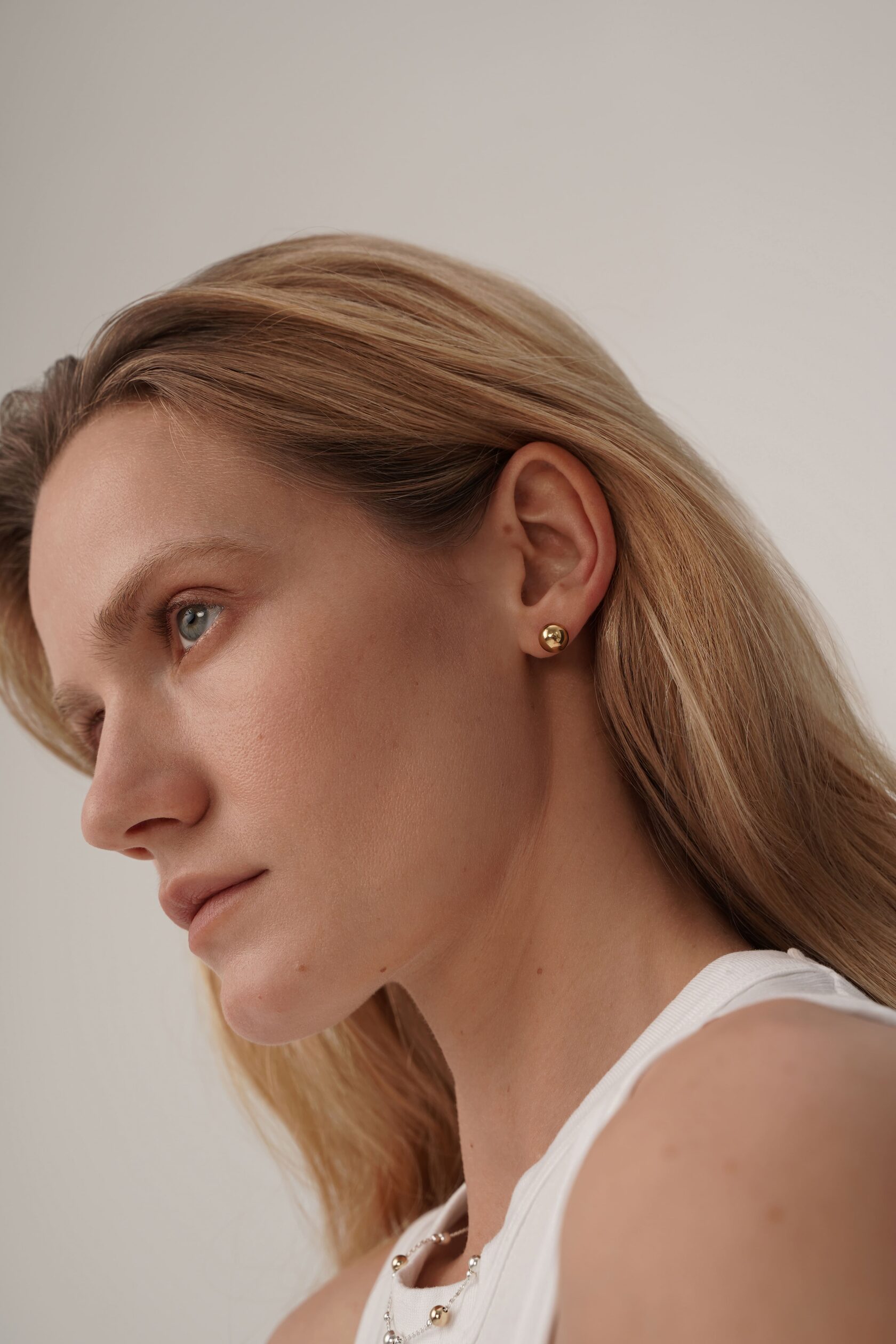 Пусеты с шариком Пусеты с шариком