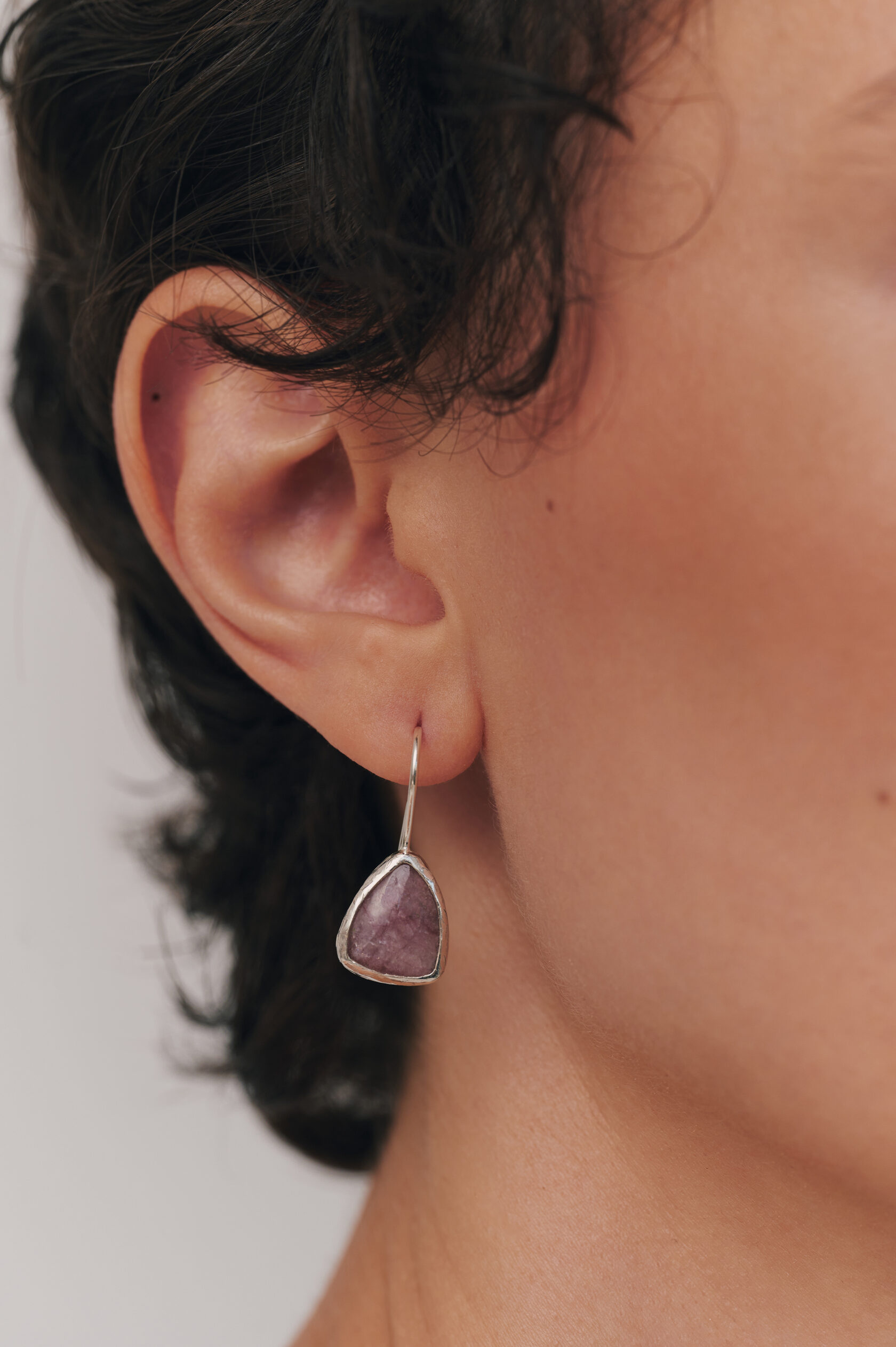 Серьги с турмалином