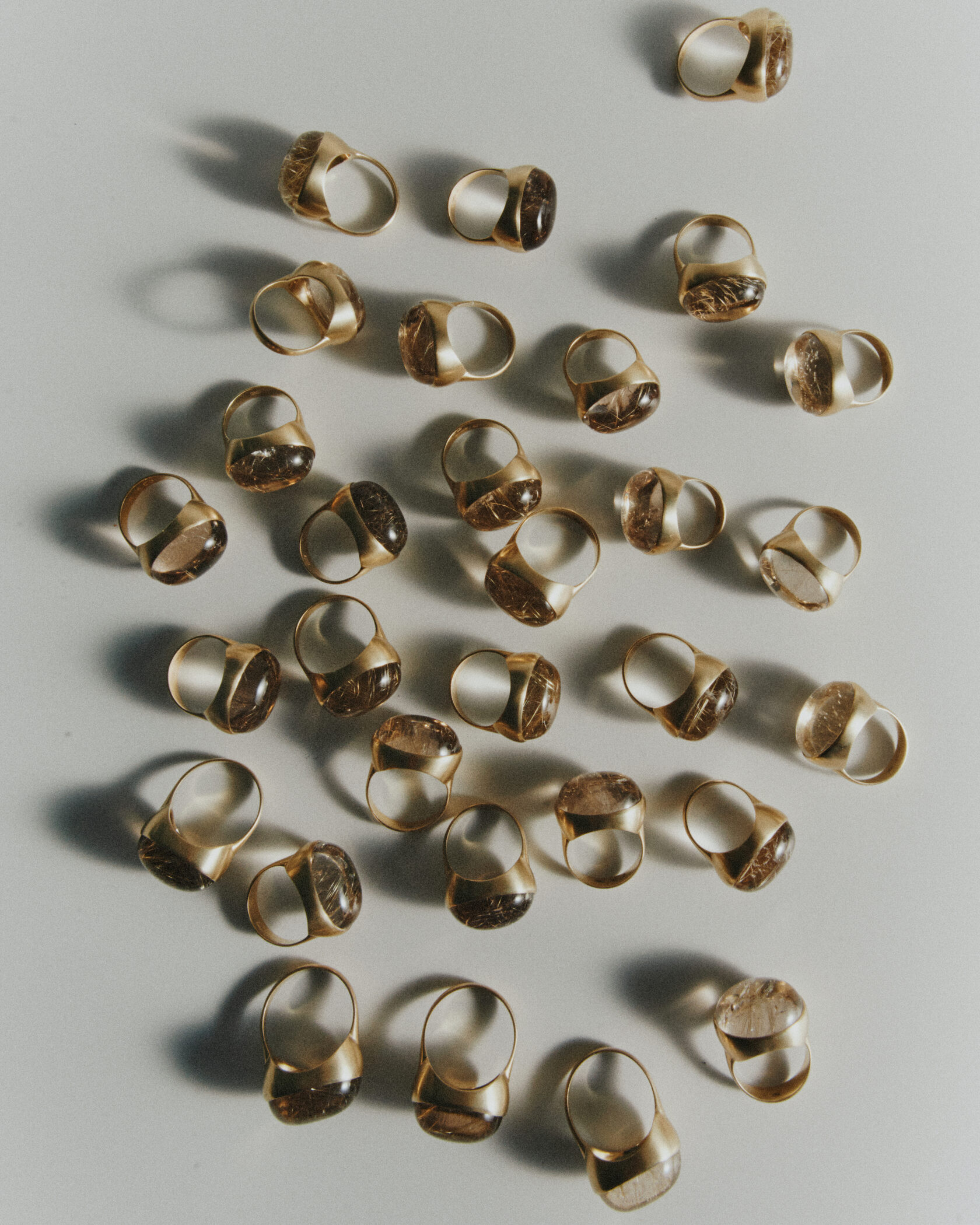 Кольцо Силы с рутиловым кварцем