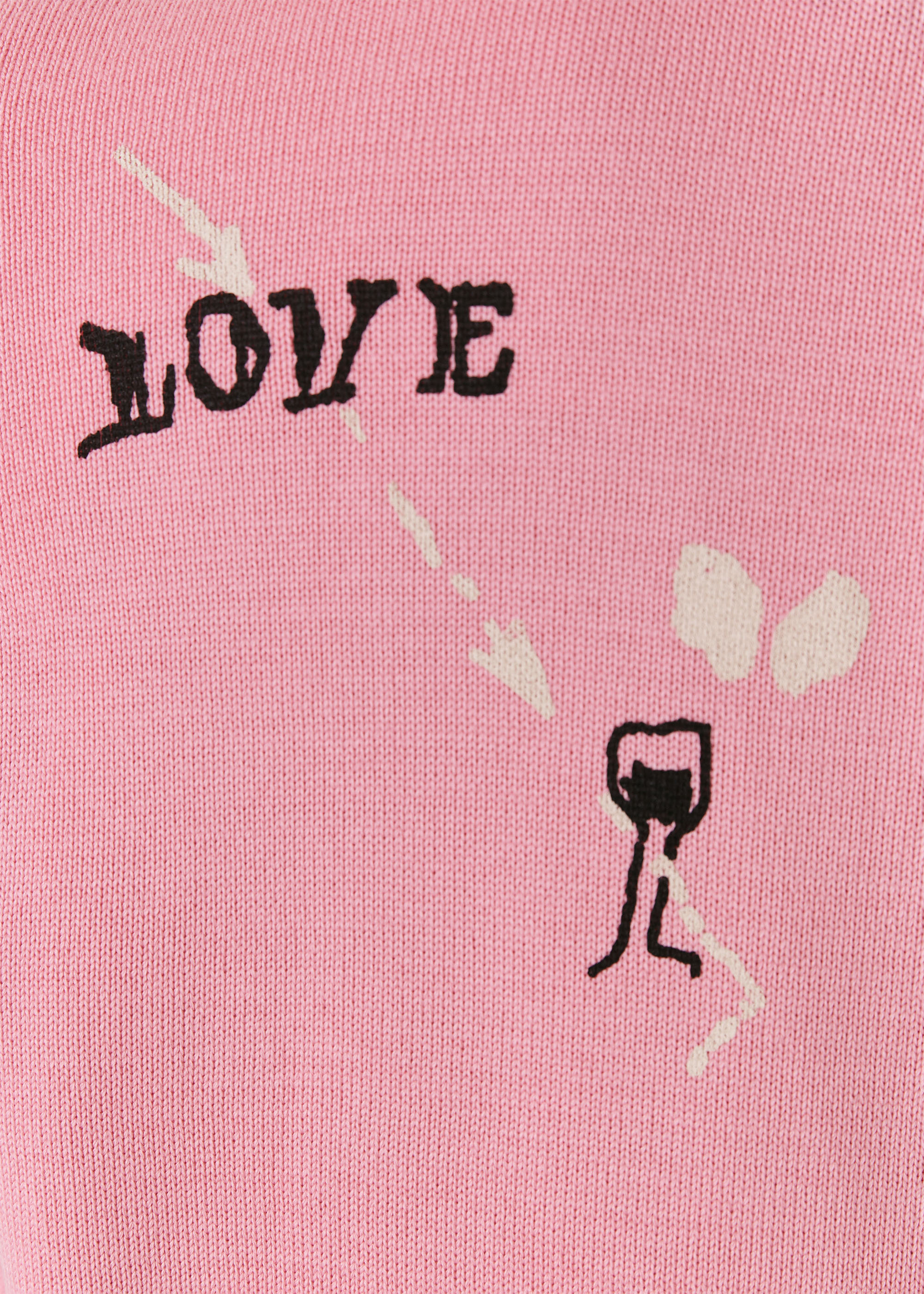 Джемпер EVE&ESTHER x LIBERMAN розовый