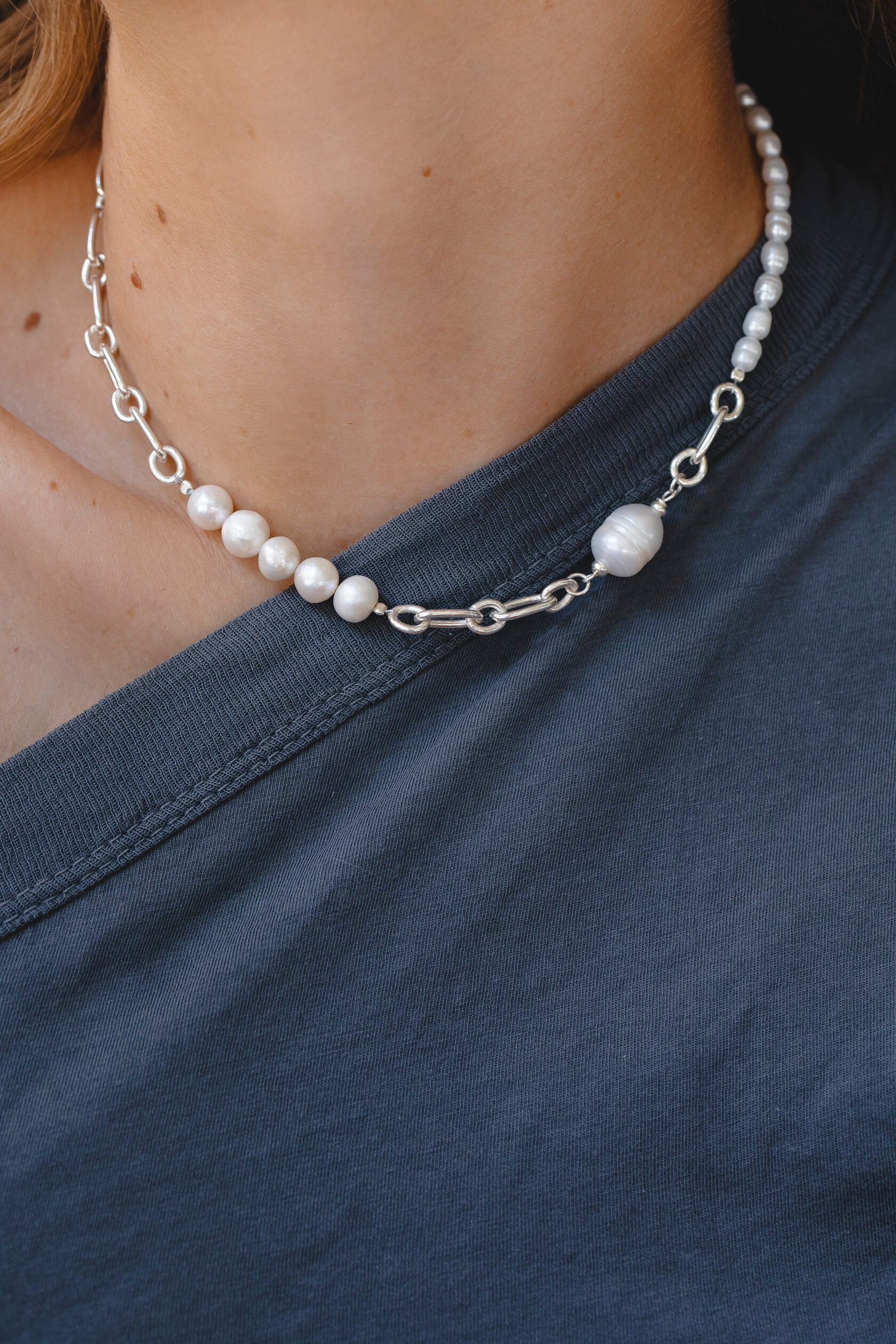 Чокер Римини с жемчугом Чокер Римини с жемчугом