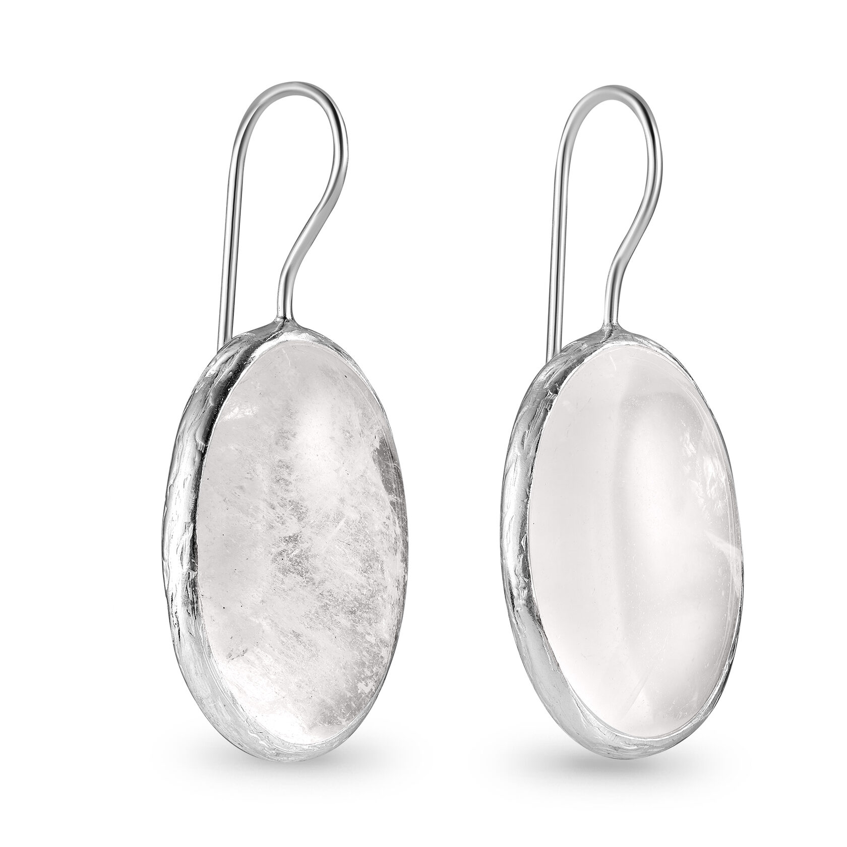 Серьги с горным хрусталём