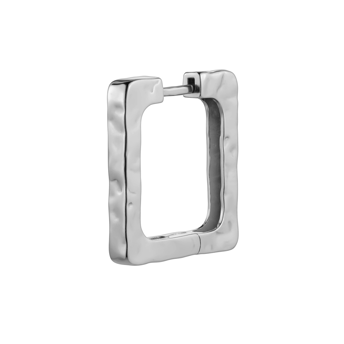 Квадратная моносерьга Дуо 20 мм