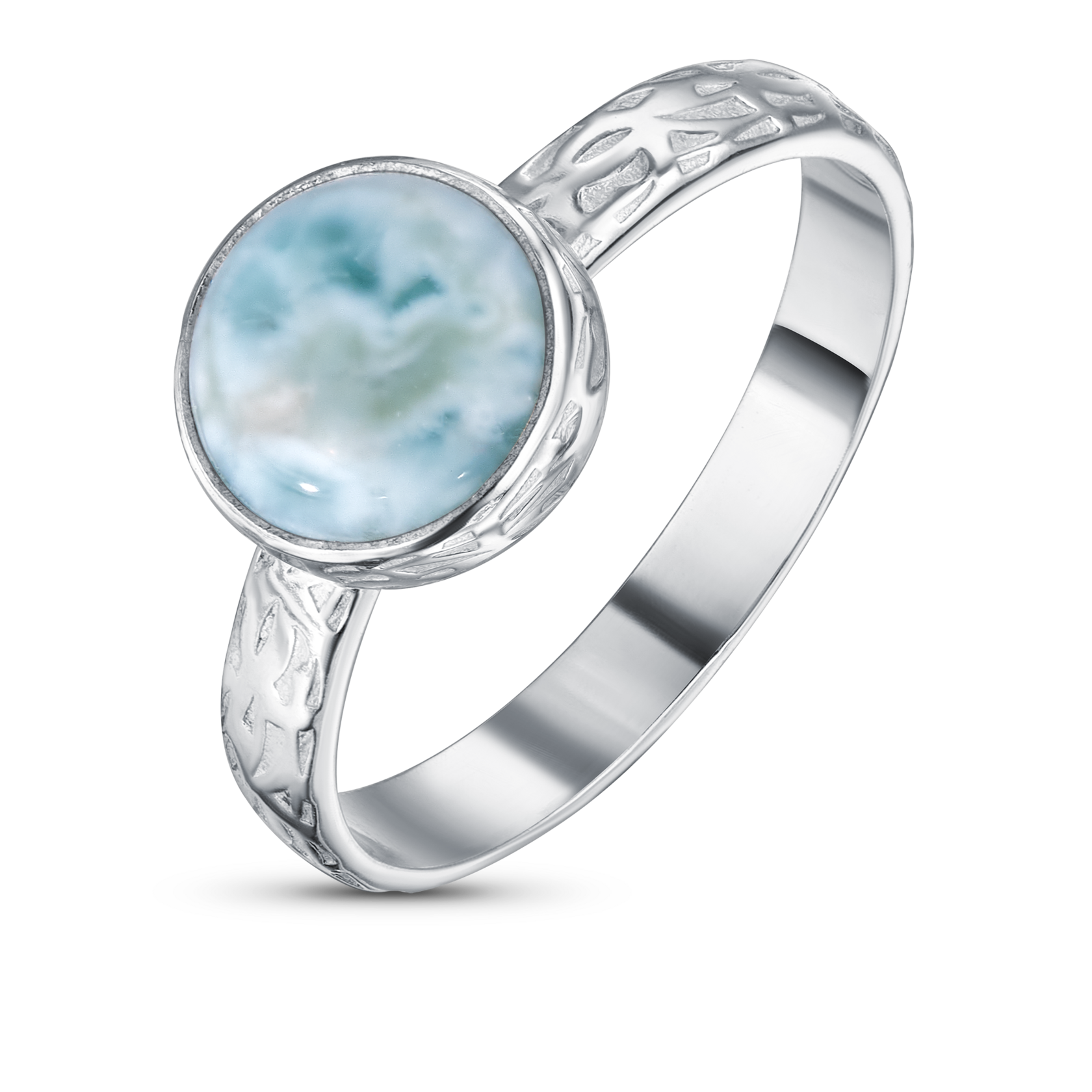 Кольцо с ларимаром