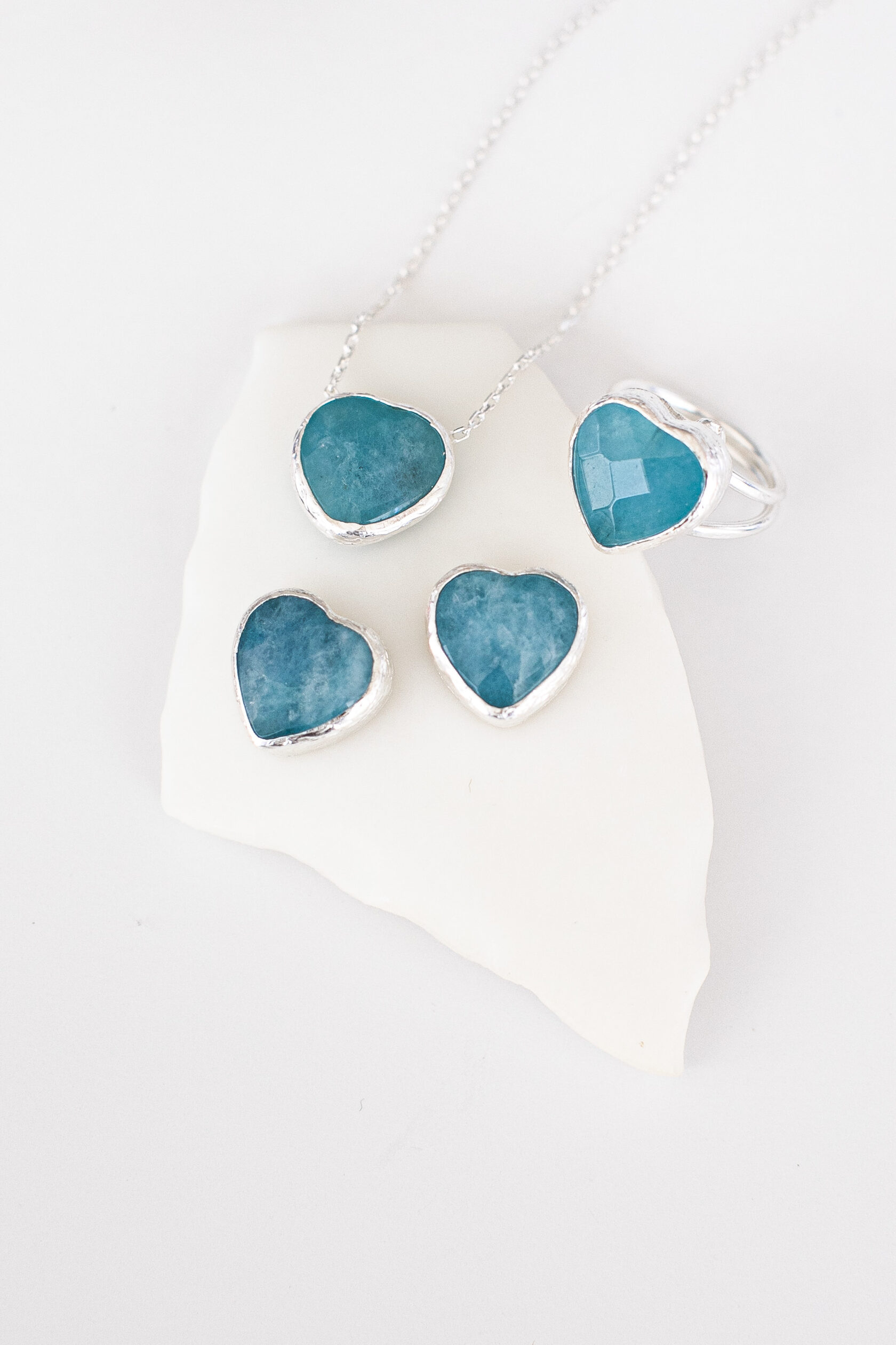 Пусеты Сердце Океана