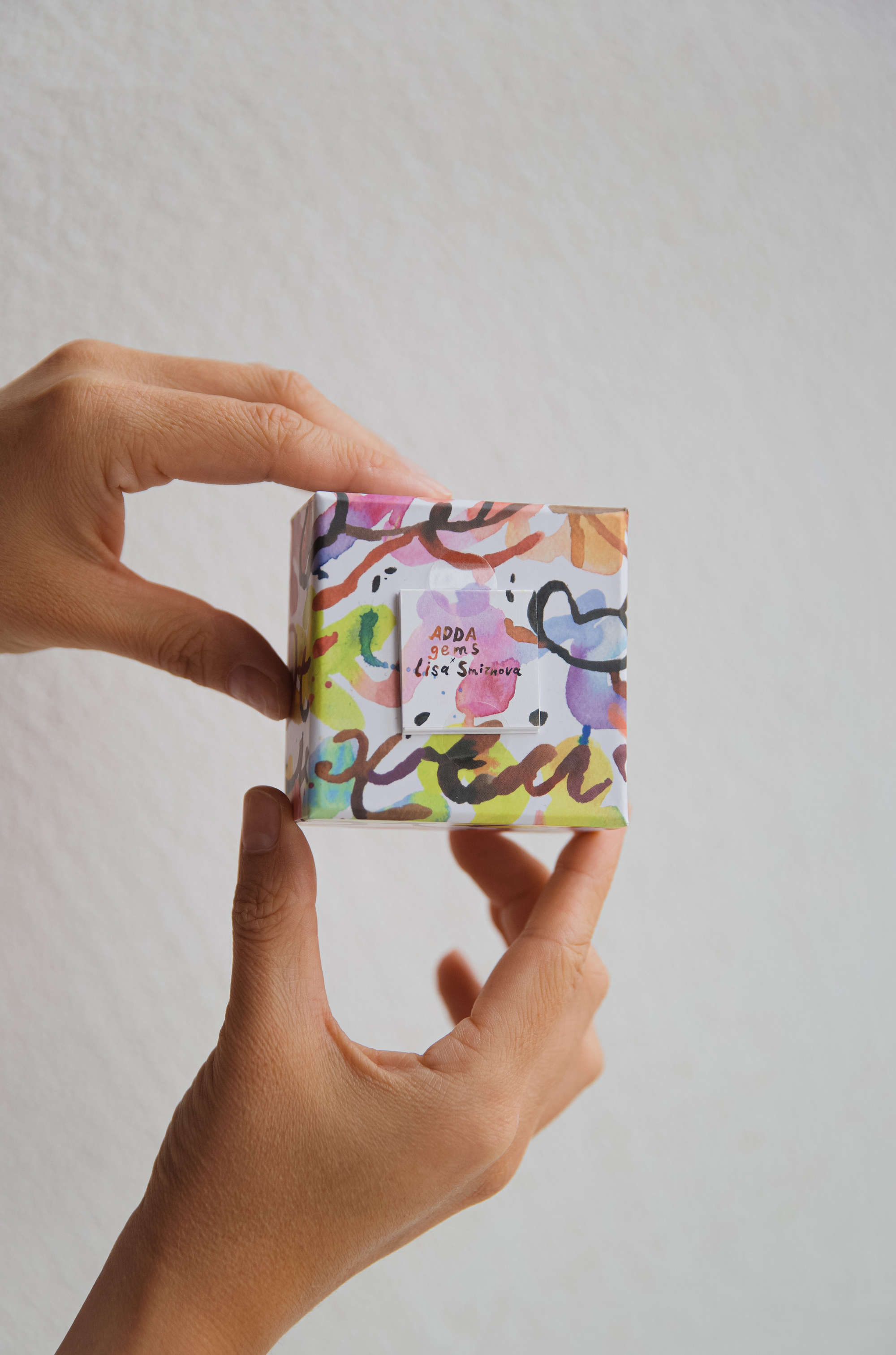 Коробка квадратная ADDA gems x Lisa Smirnova
