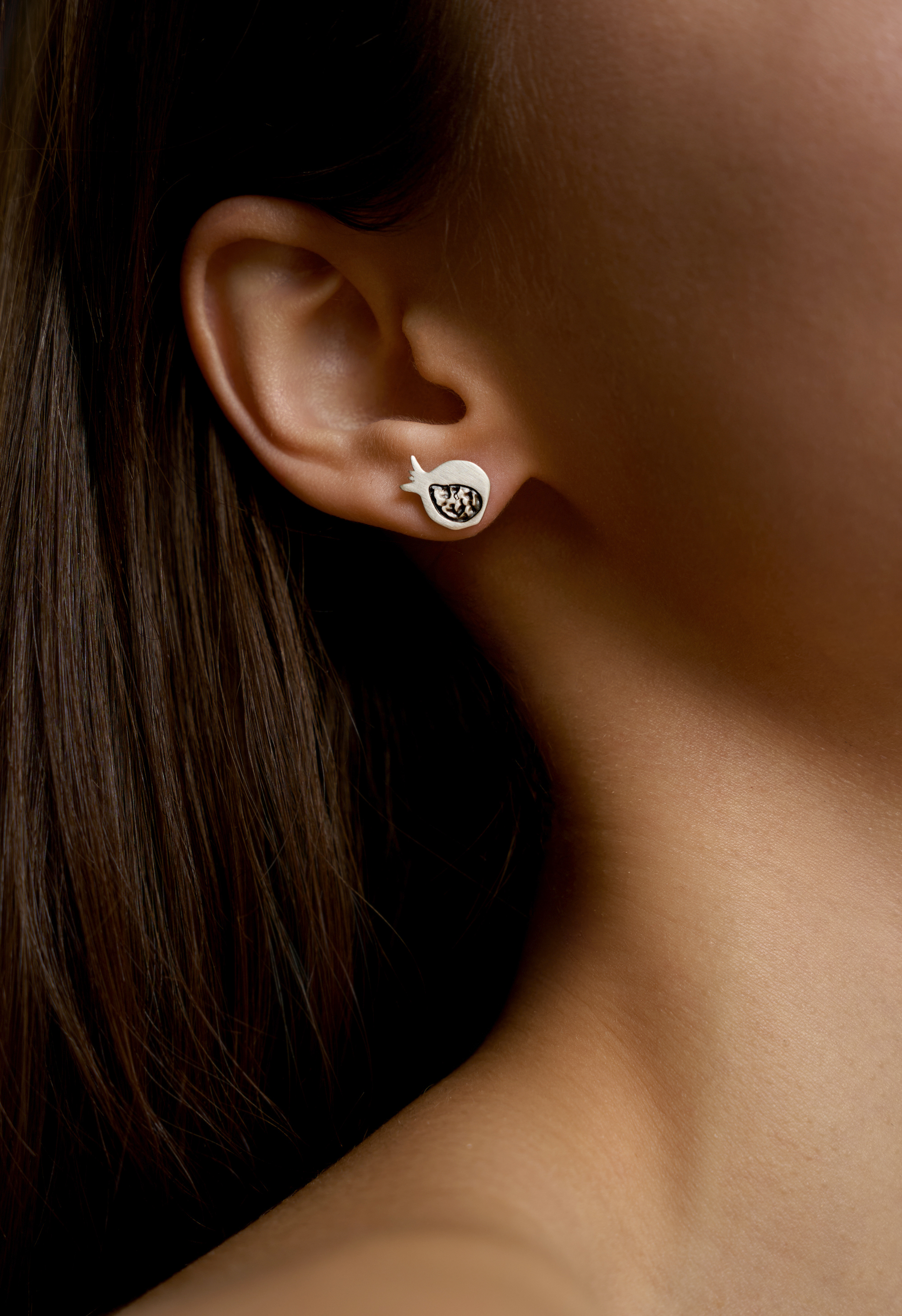 Пусеты Гранат Пусеты Гранат