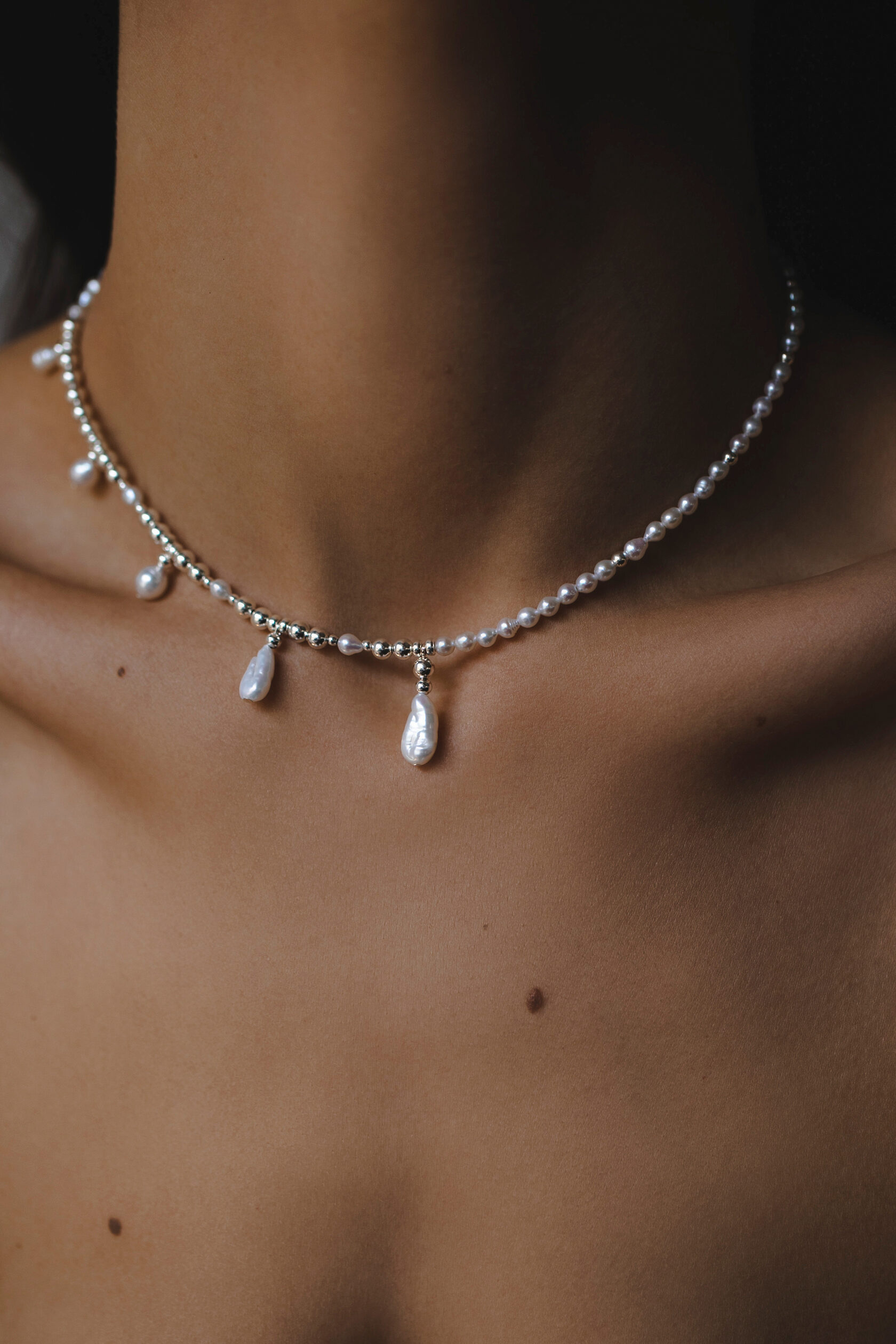 Жемчужная нить асимметричная