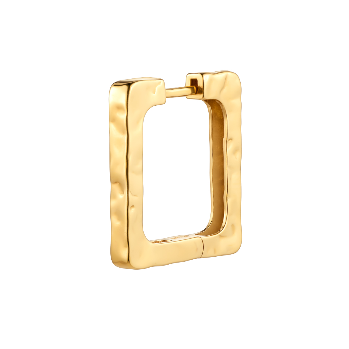 Квадратная моносерьга Дуо 20 мм