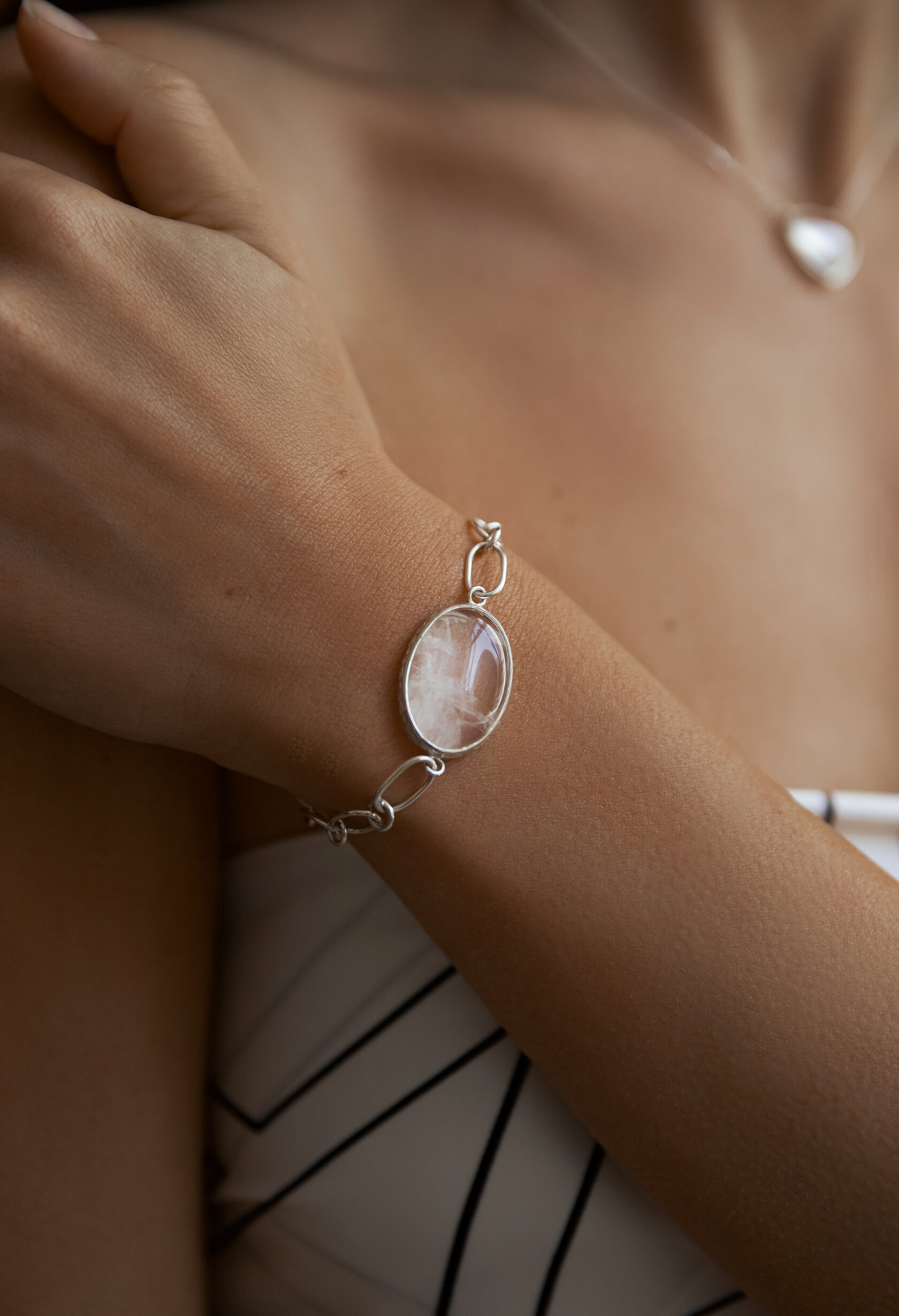 Браслет Луна на цепочке