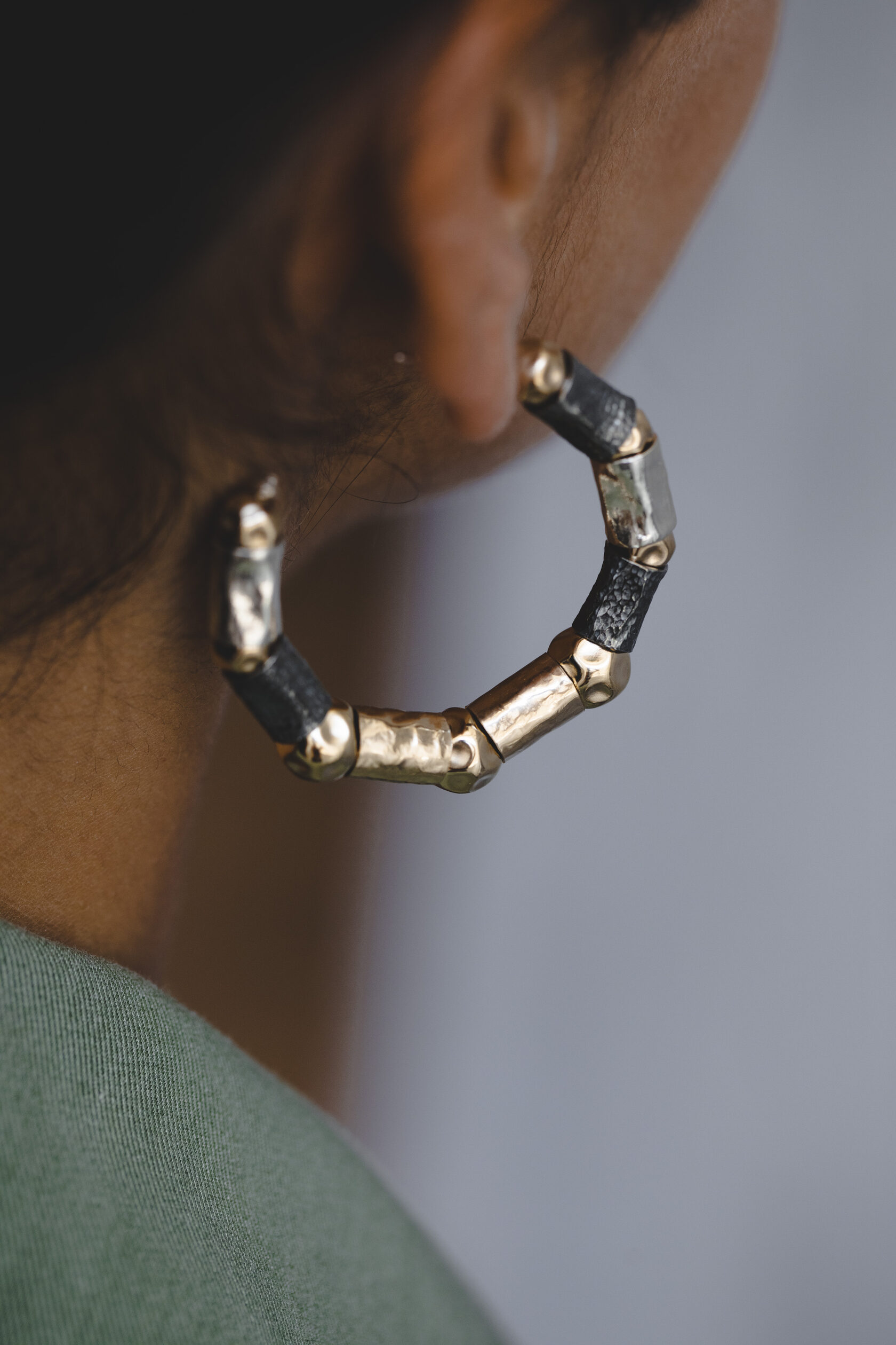 Серьги объемные рудо Серьги объемные рудо