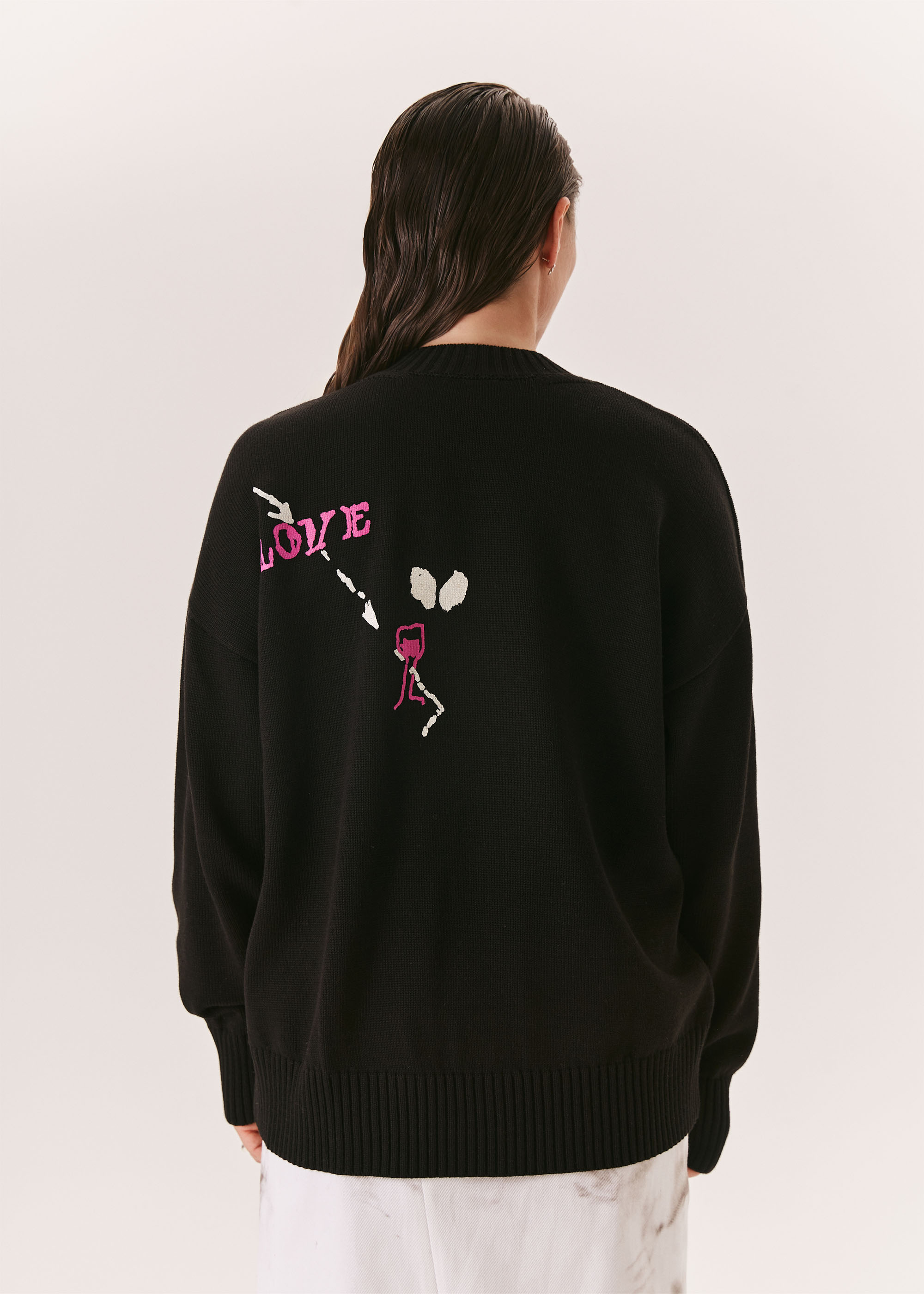 Джемпер EVE&ESTHER x LIBERMAN черный