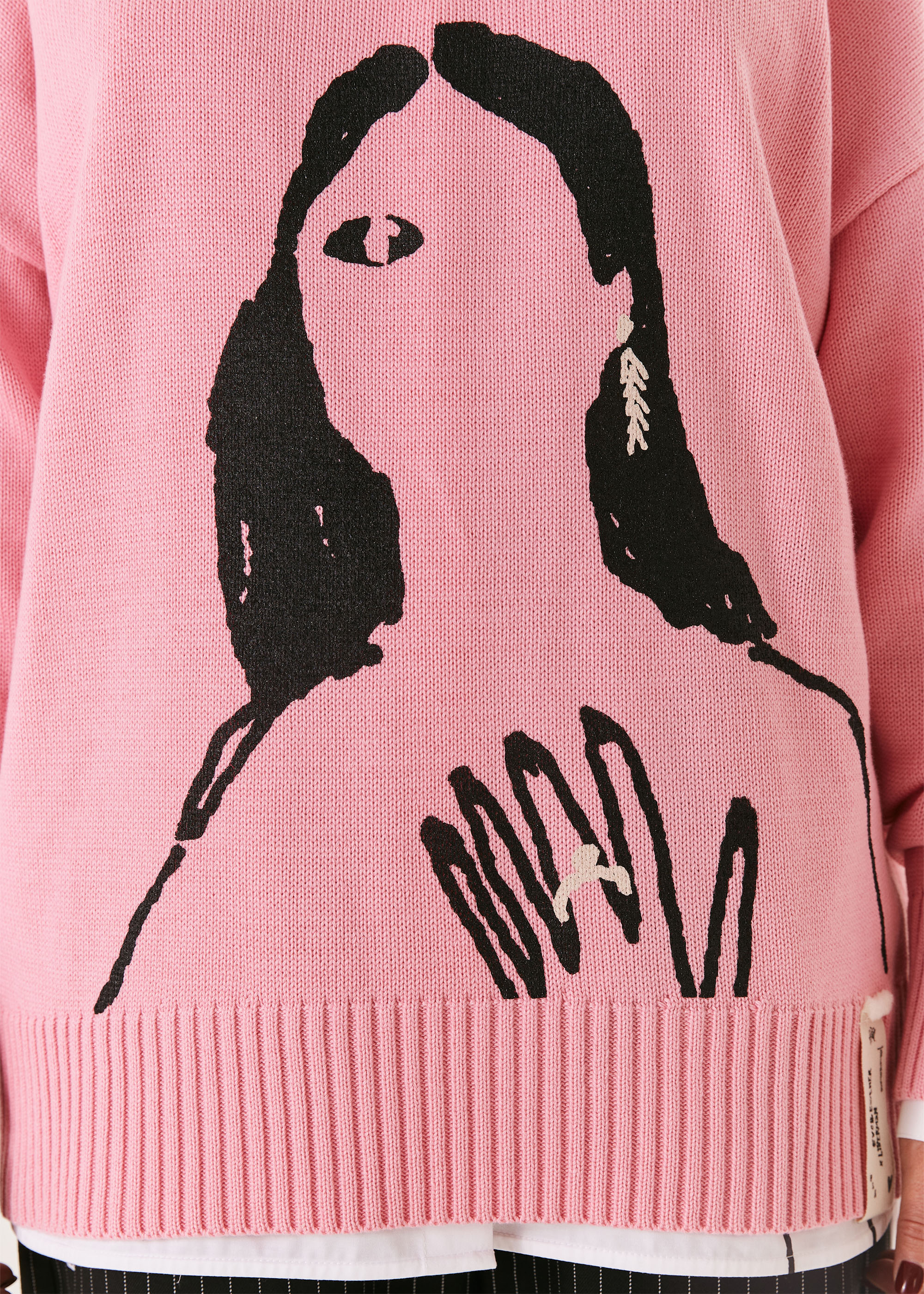 Джемпер EVE&ESTHER x LIBERMAN розовый