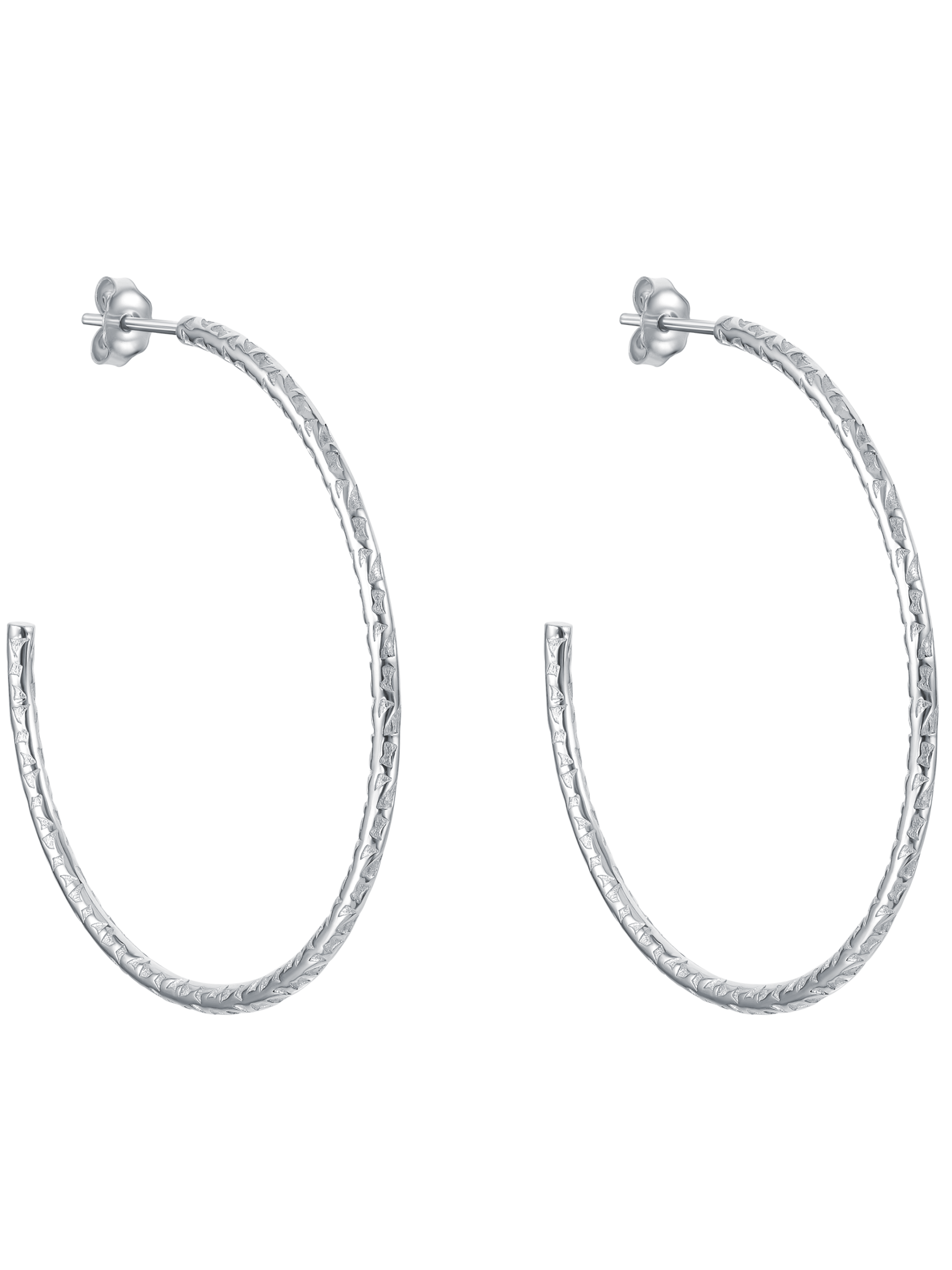 Серьги-хупы Симпл