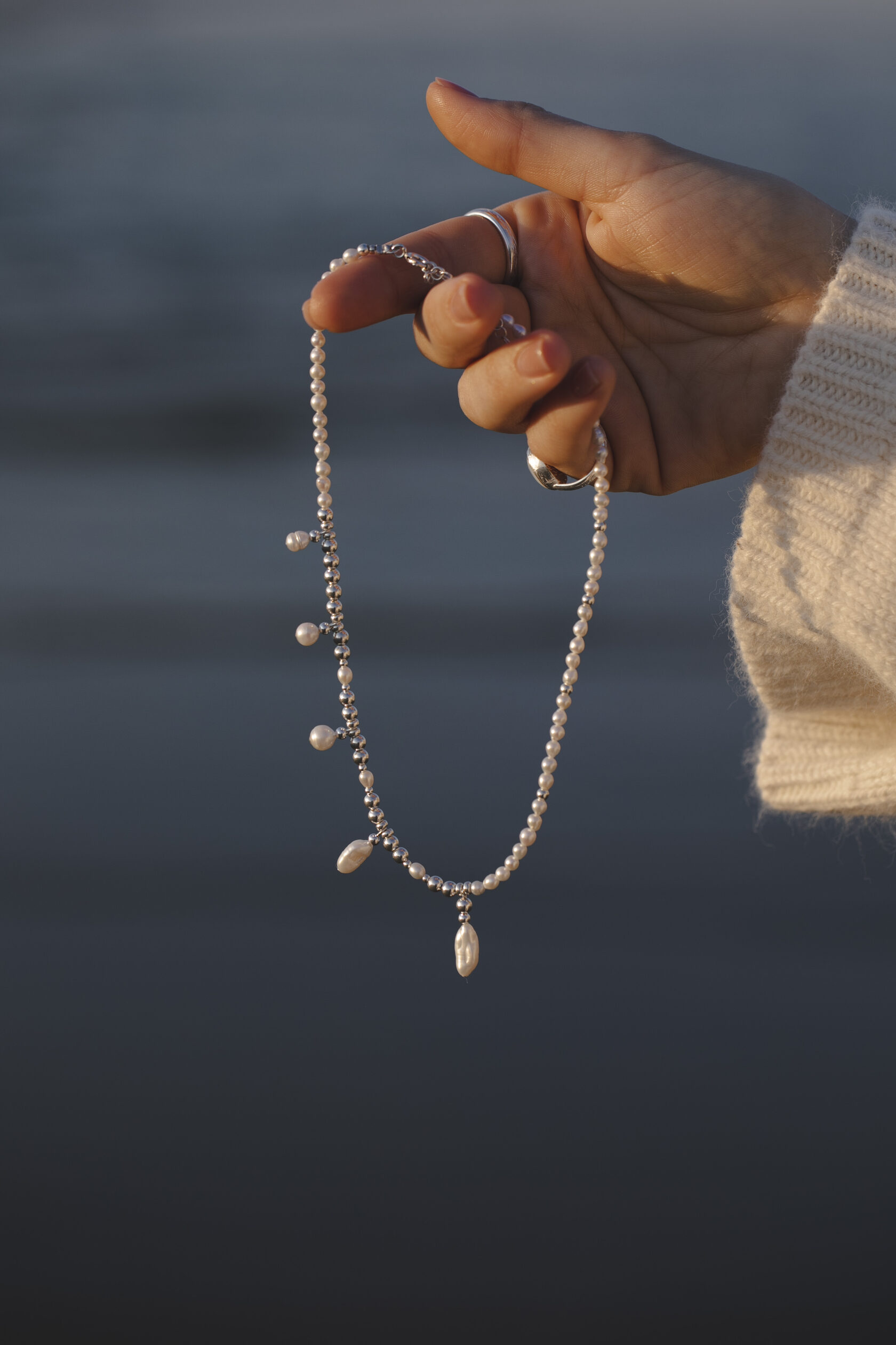 Жемчужная нить асимметричная