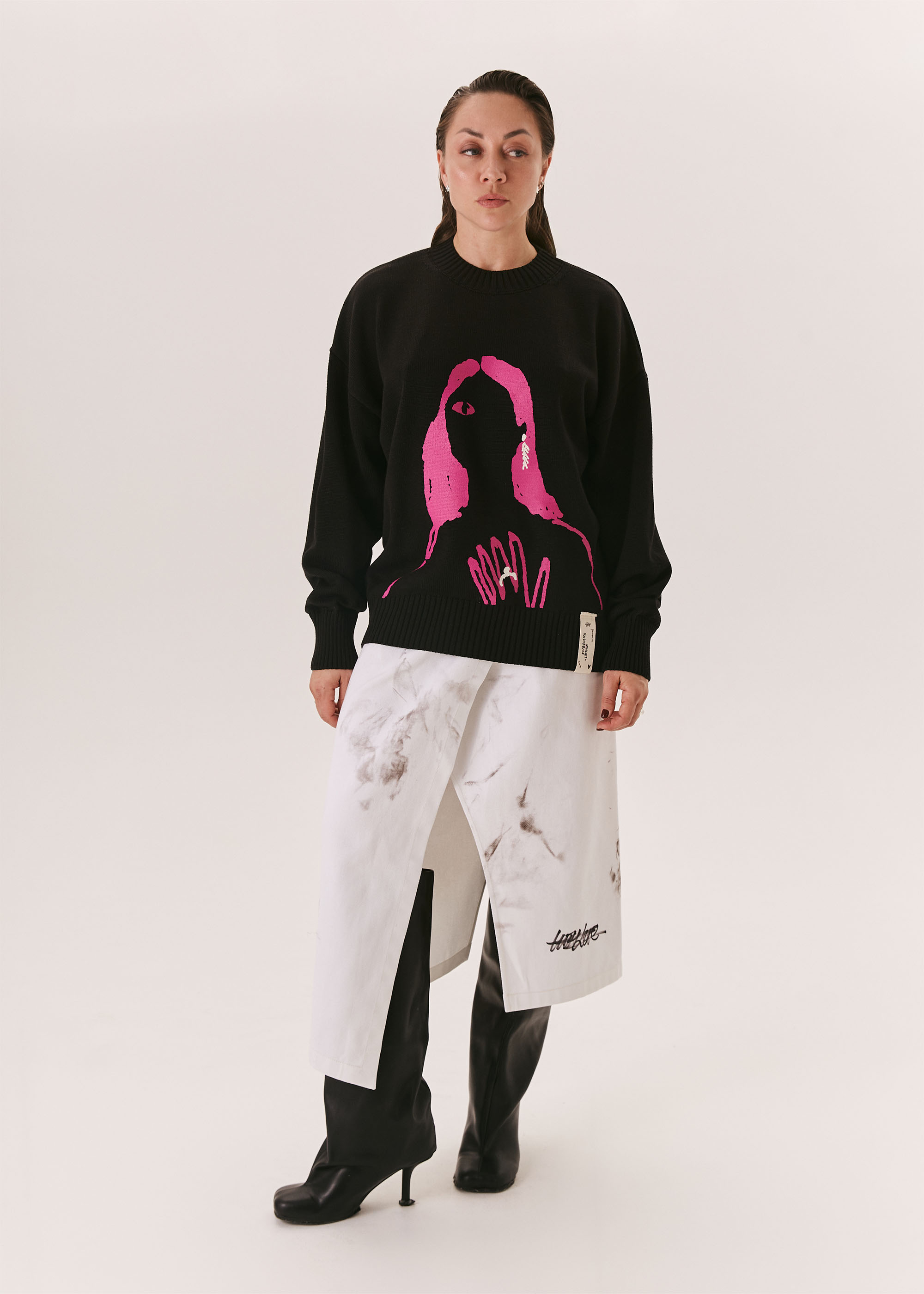 Джемпер EVE&ESTHER x LIBERMAN черный