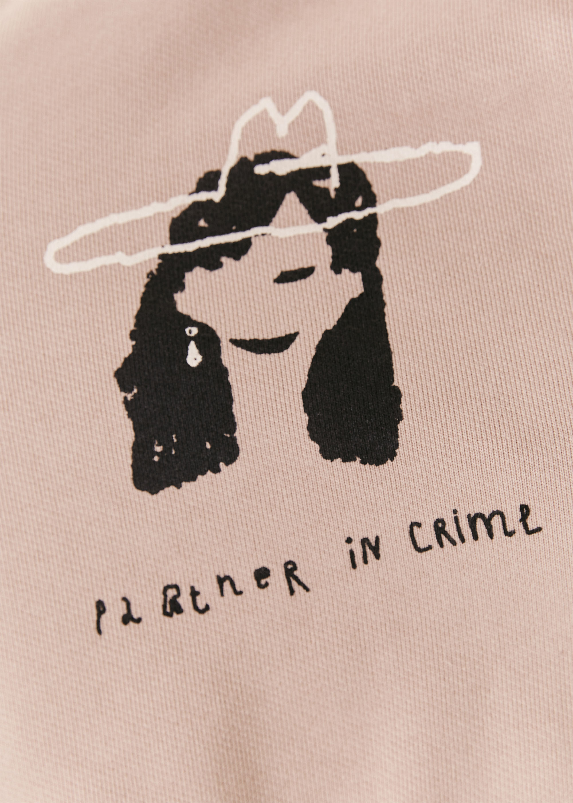 Худи на молнии EVE&ESTHER x LIBERMAN какао