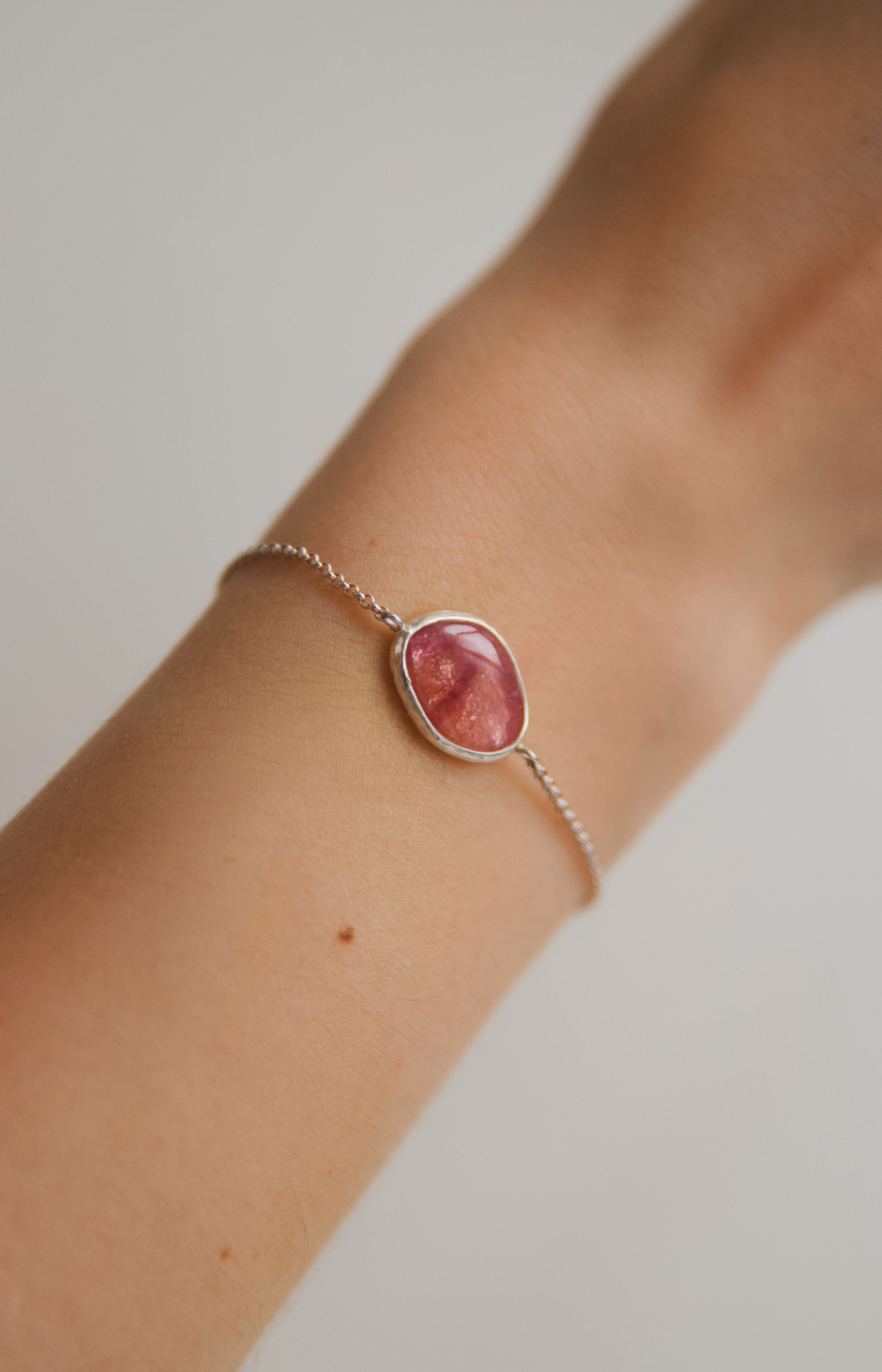 Браслет с турмалином