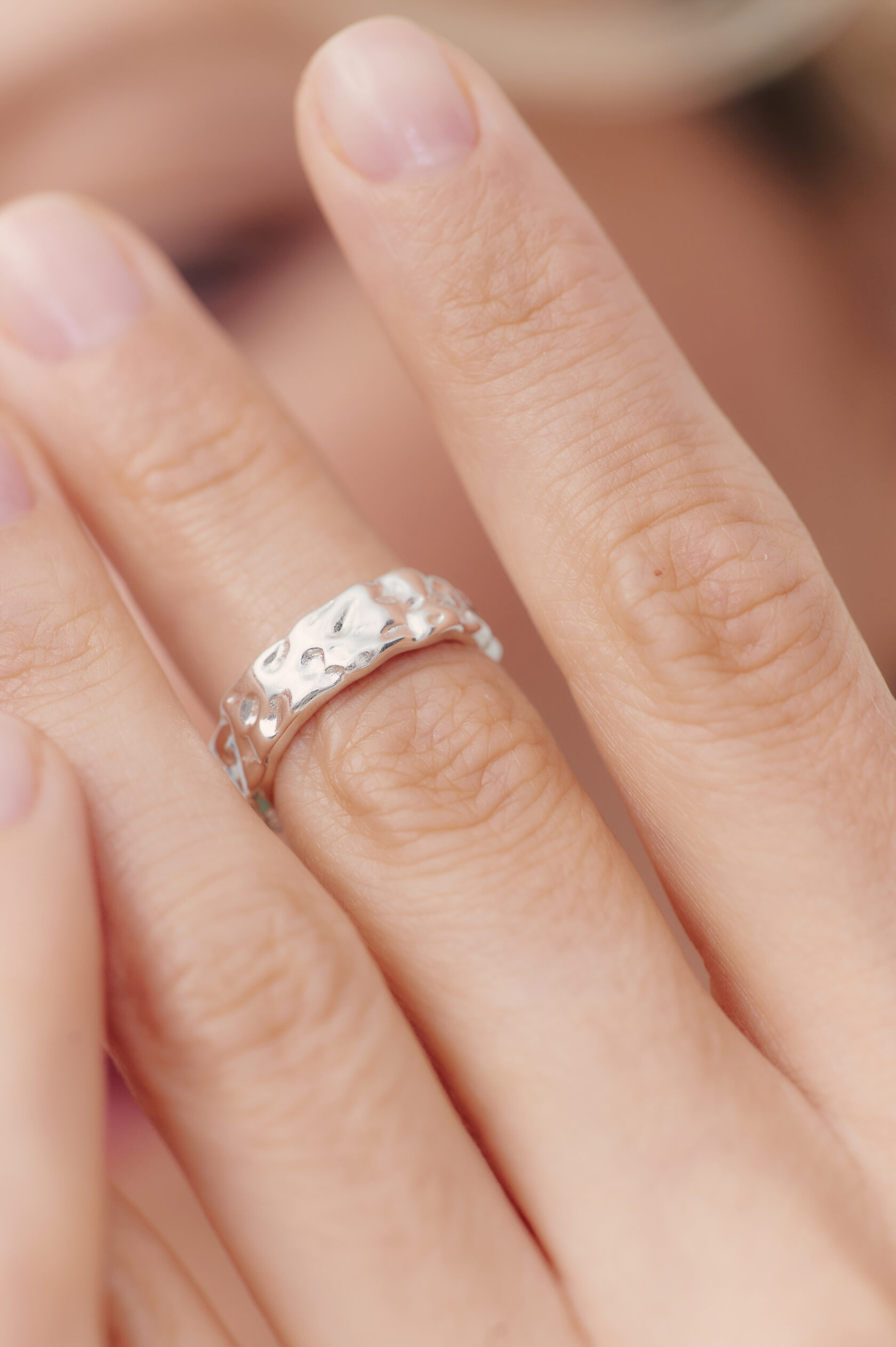 Кольцо Дуо широкое