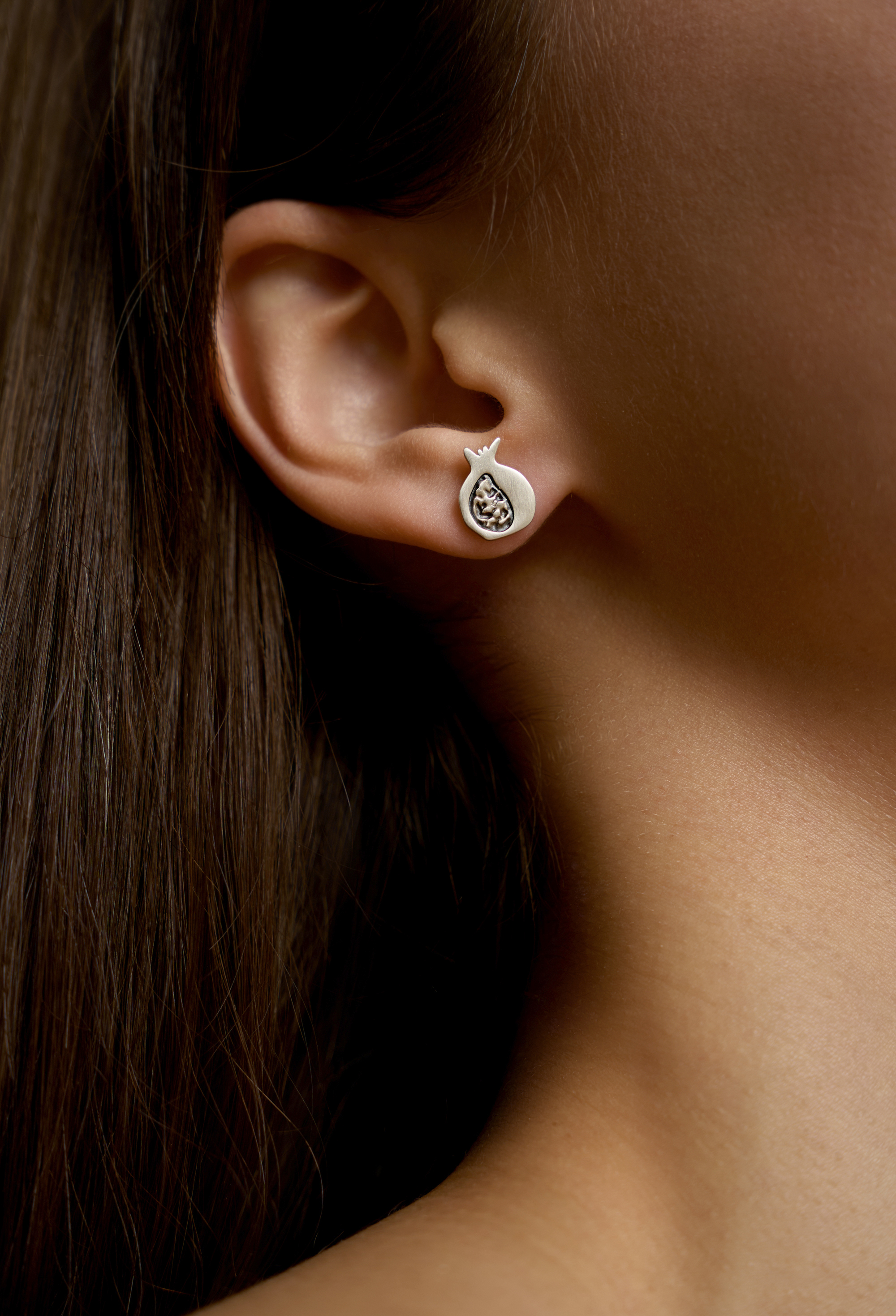 Пусеты Гранат Пусеты Гранат