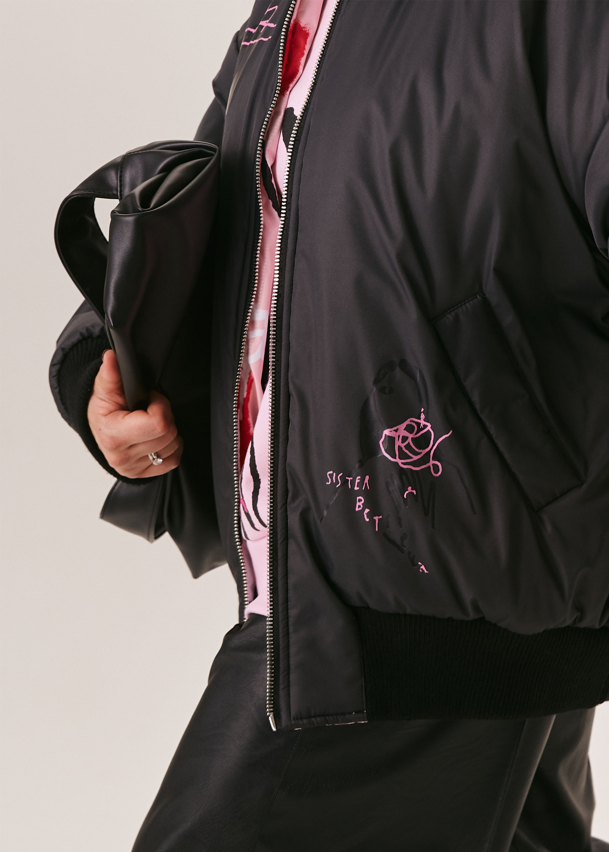 Бомбер двусторонний EVE&ESTHER x LIBERMAN