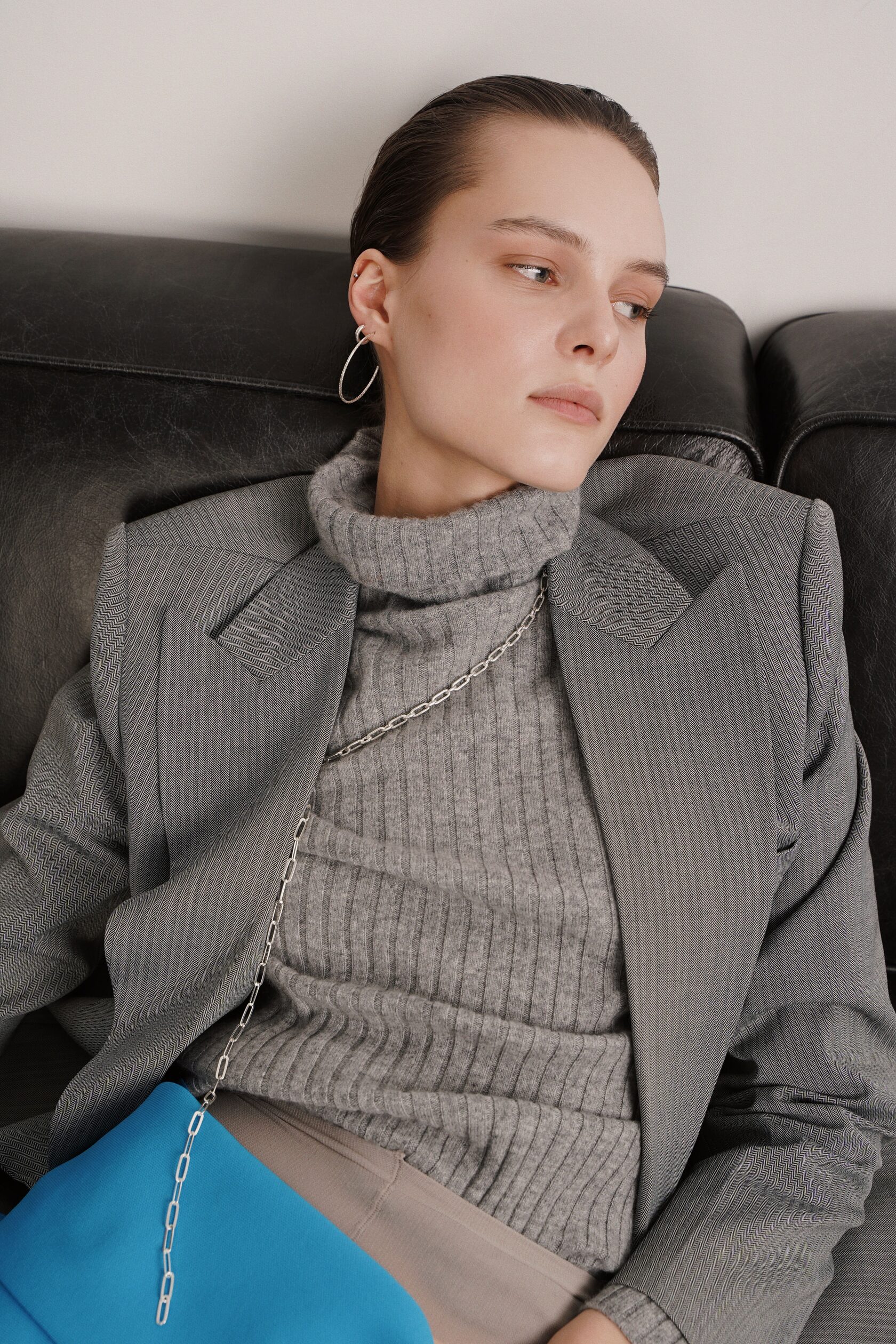 Серьги-хупы Симпл