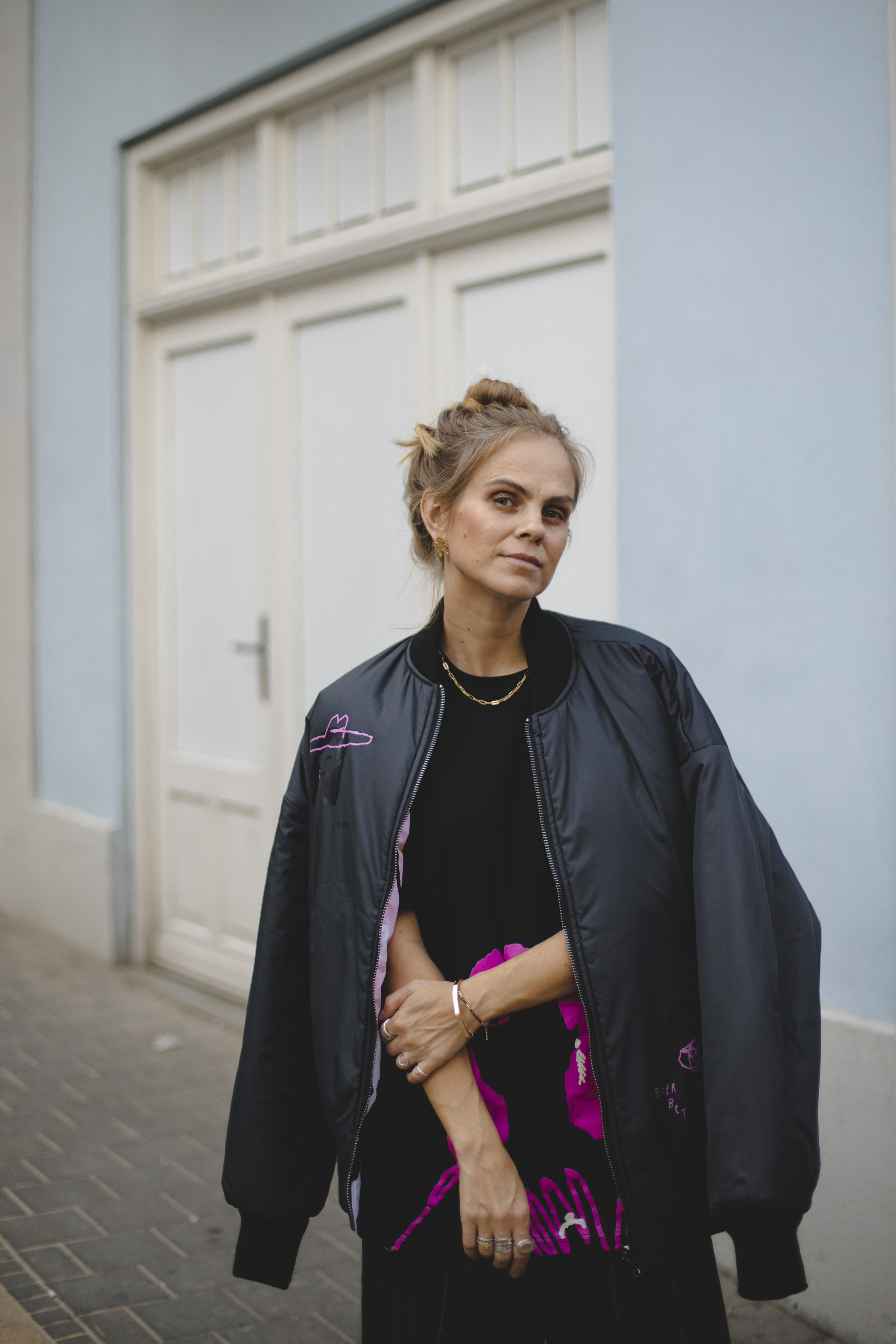 Бомбер двусторонний EVE&ESTHER x LIBERMAN