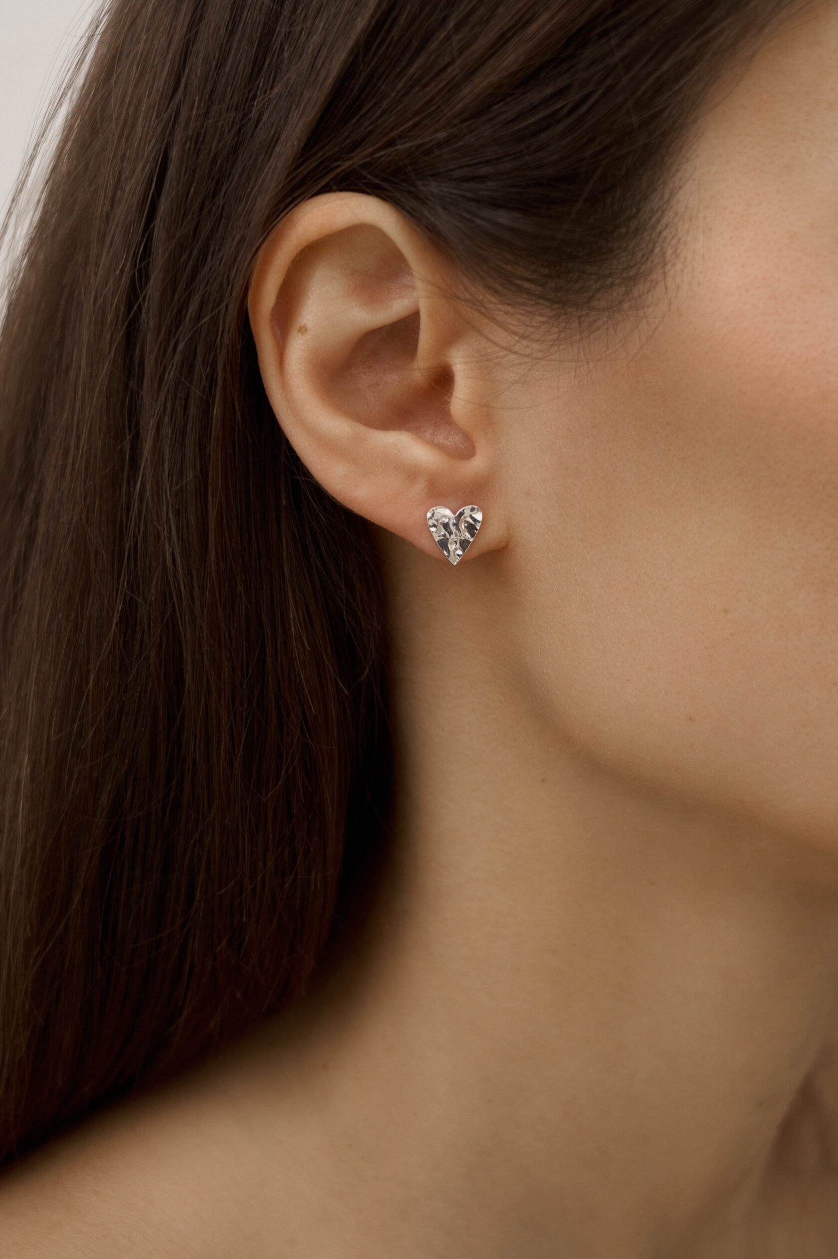 Пусеты Сердце Пусеты Сердце