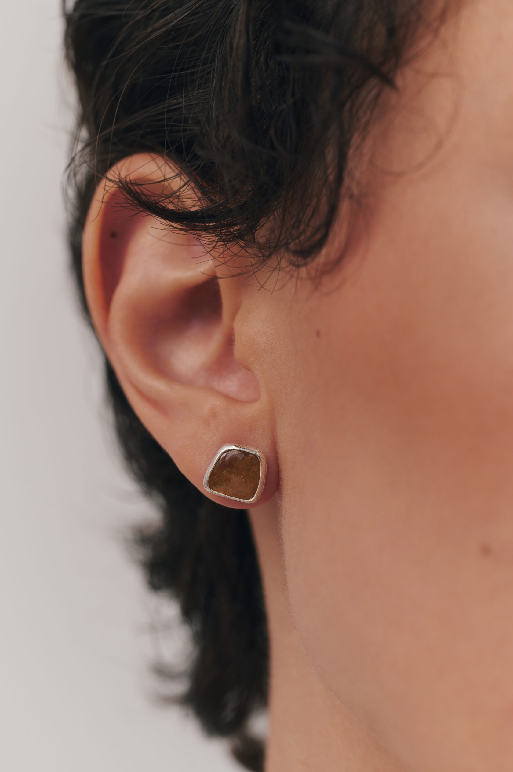 Серьги с турмалином