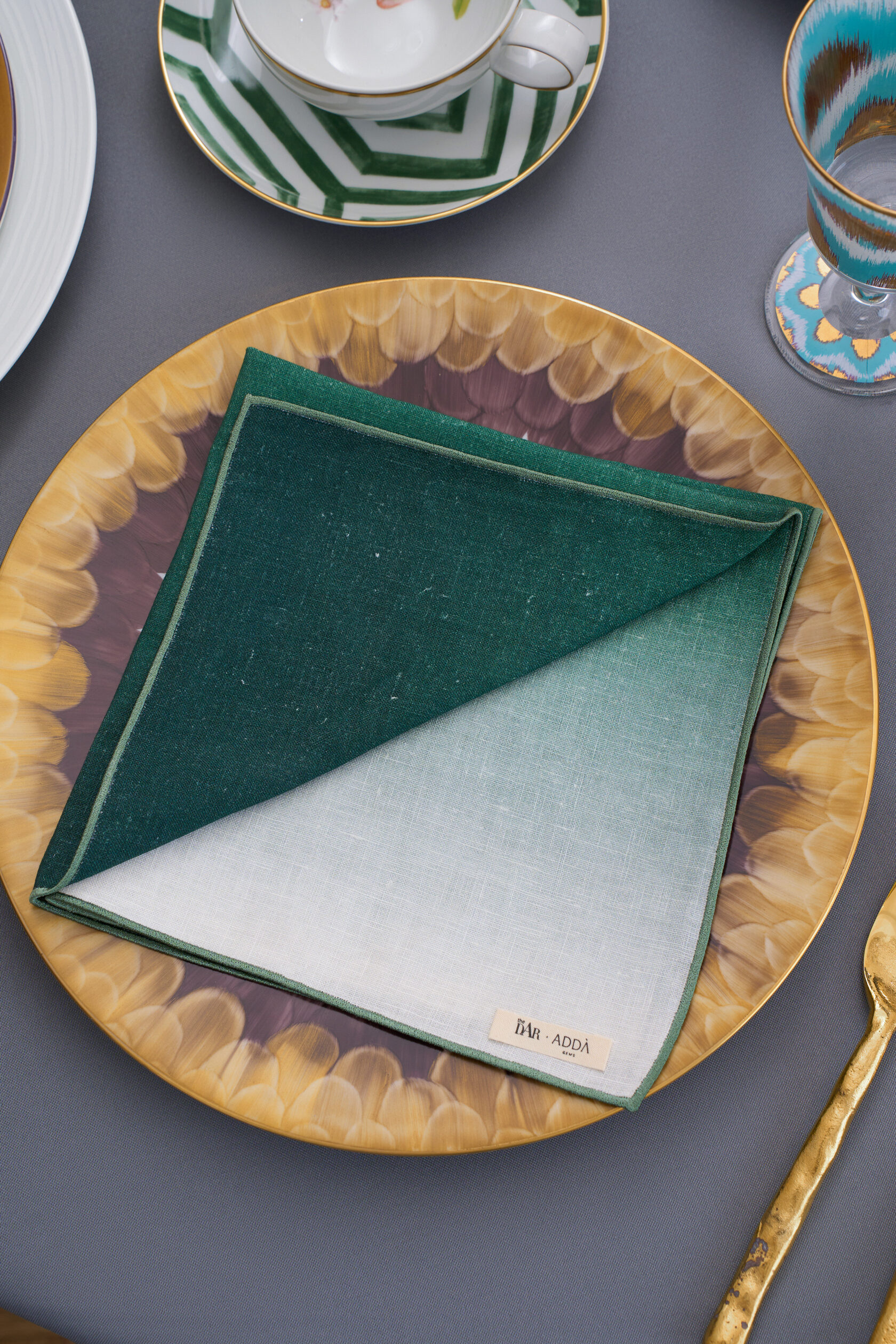 Набор из салфетки и кольца ADDA gems x The Dar Store