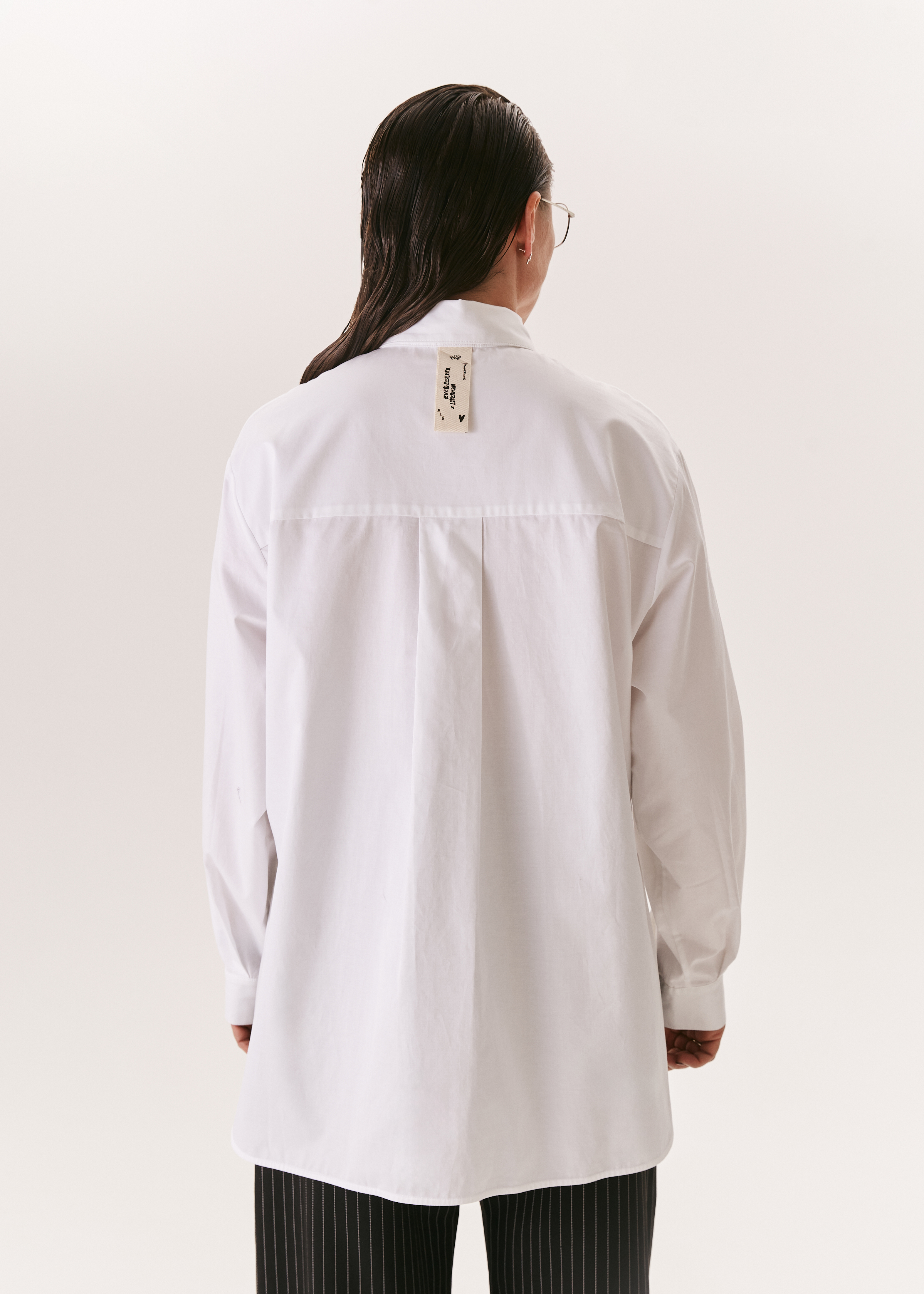 Рубашка EVE&ESTHER x LIBERMAN белая