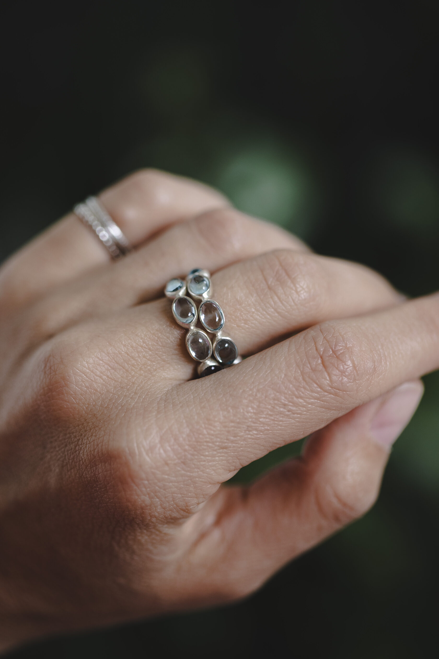 Кольцо Стелла с топазом