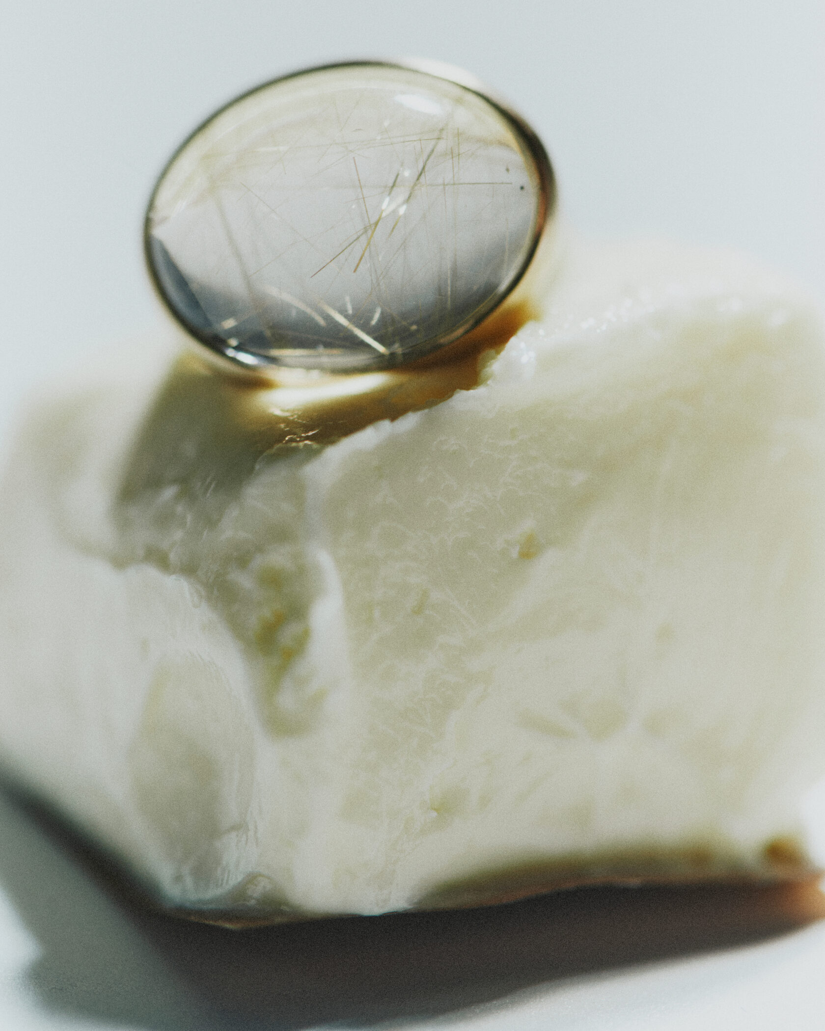 Кольцо Силы с рутиловым кварцем