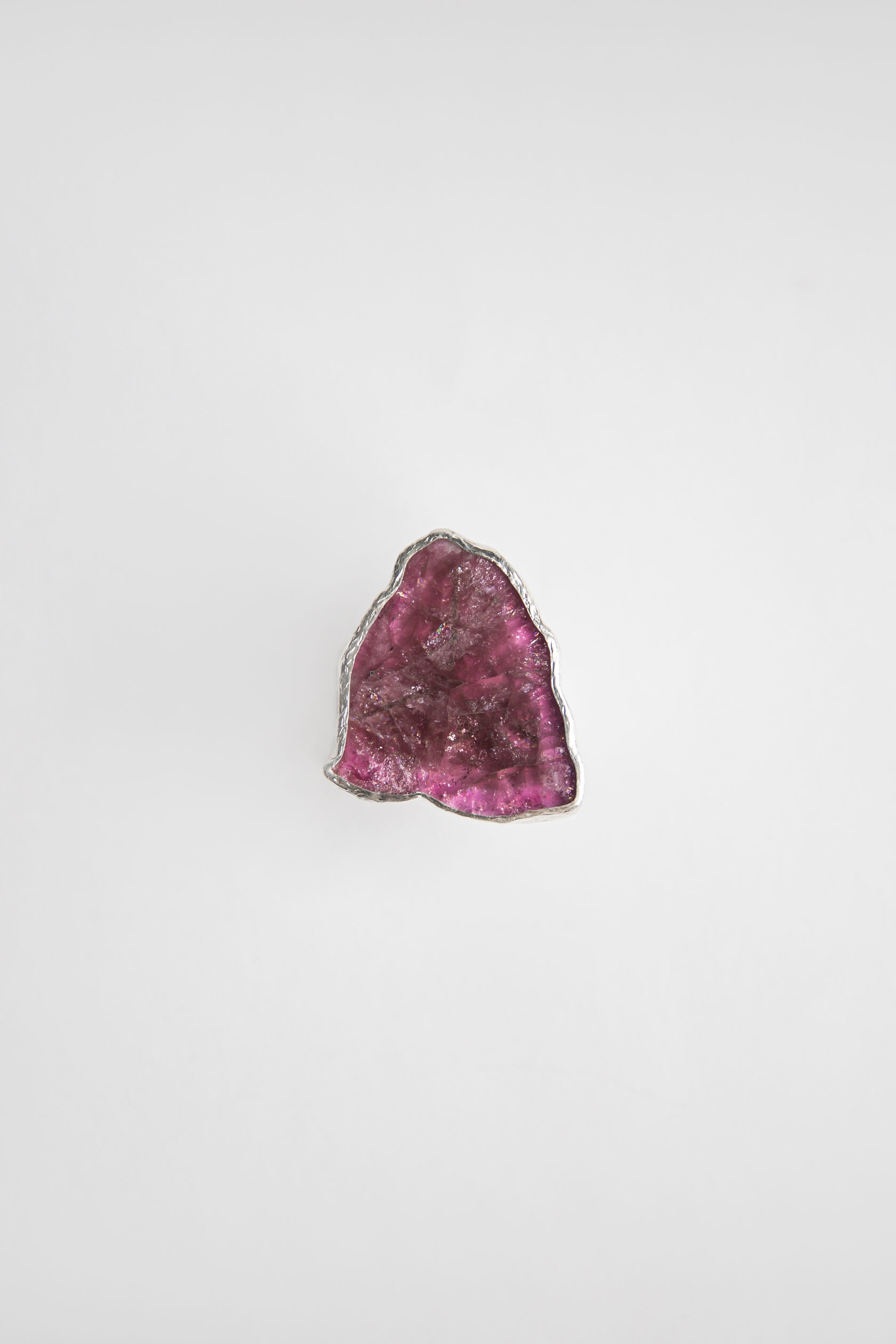 Кольцо с турмалином