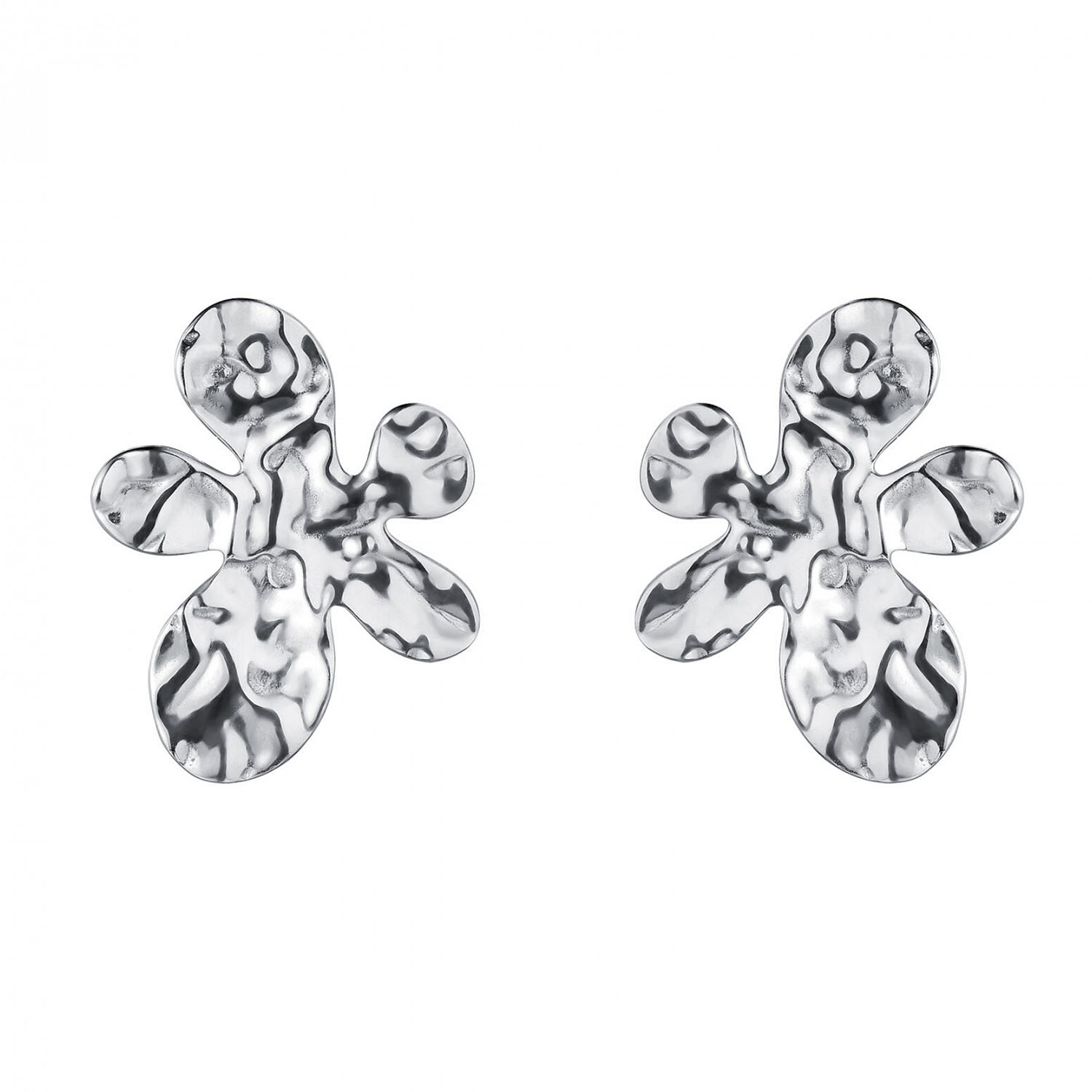 Пусеты Флора с винтовой заглушкой